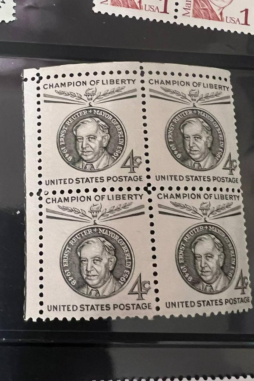 بلوک  تمبر آمریکا نایاب قدیمی مطابق تصویر6