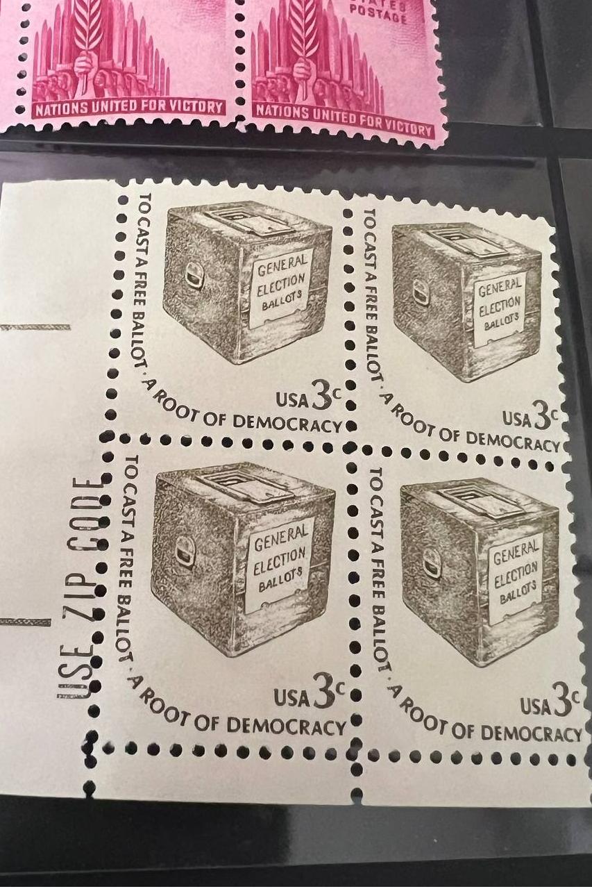 بلوک  تمبر آمریکا نایاب قدیمی مطابق تصویر6