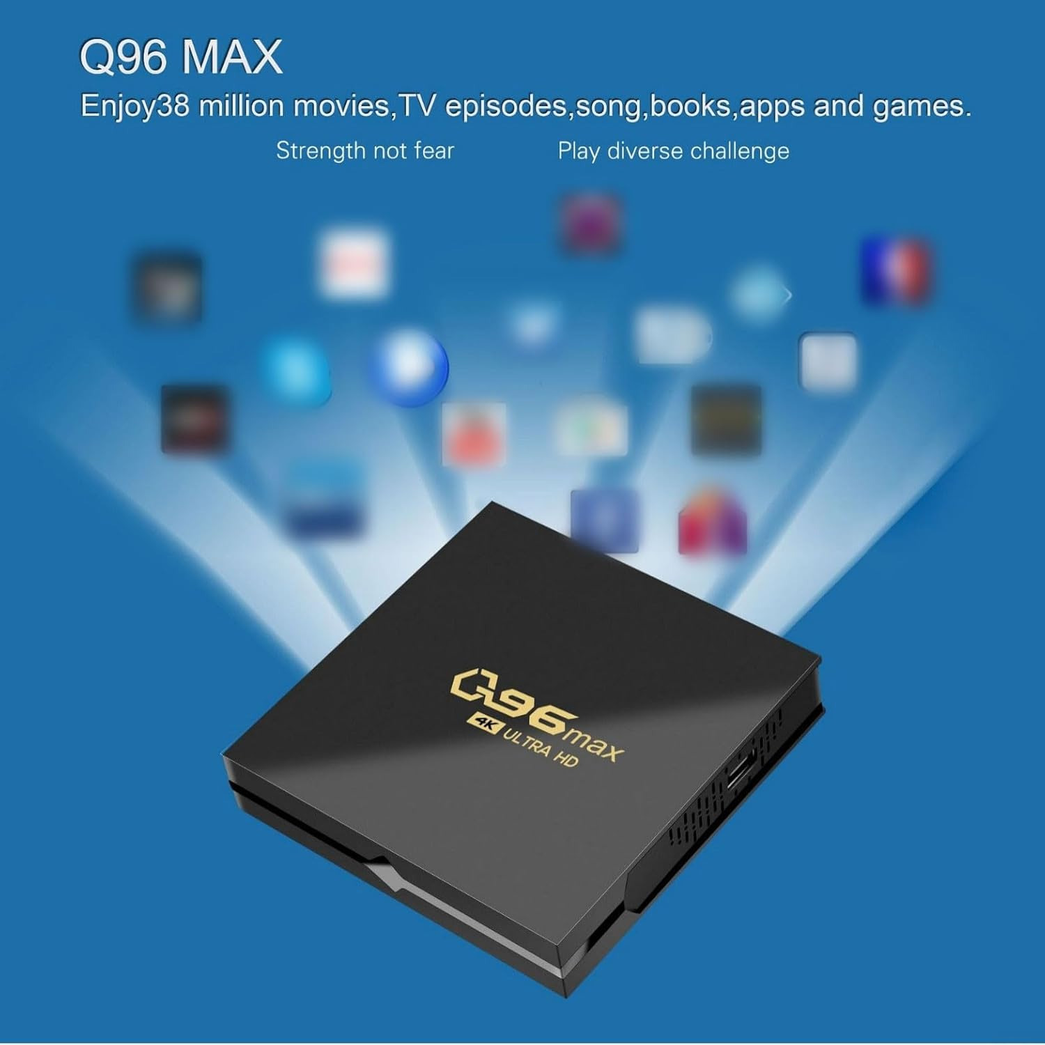 اندروید باکس رم 8 Q96 Max TV