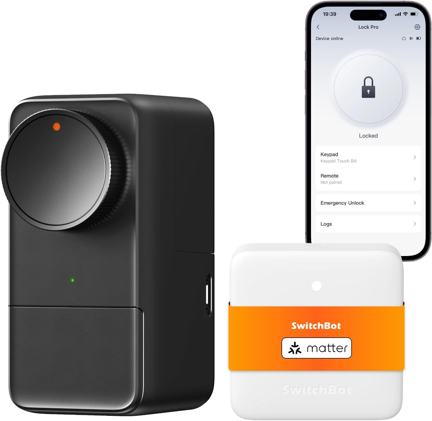 قفل هوشمند درب برند SwitchBot WiFi Pro