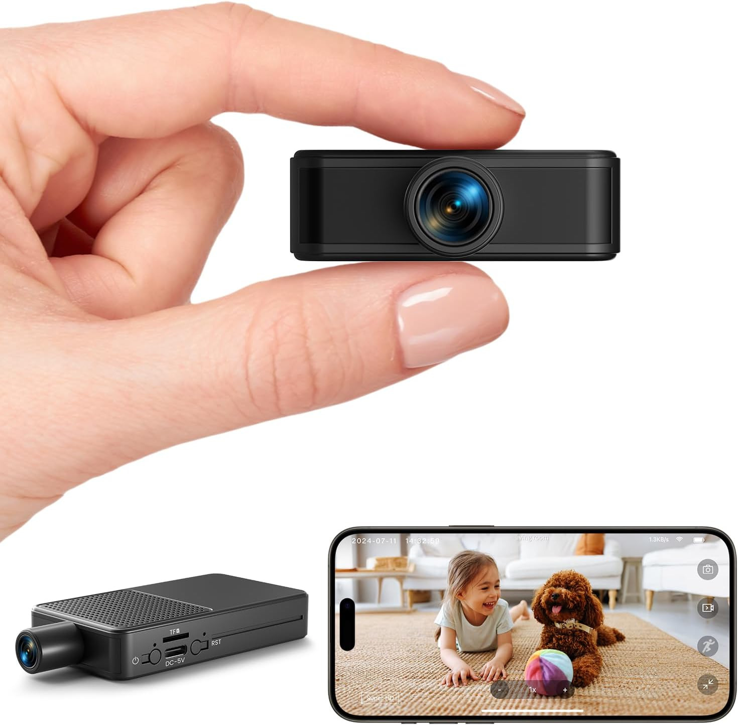 دوربین مینی فیلمبرداری وایفای 4K HD برند Digimore
