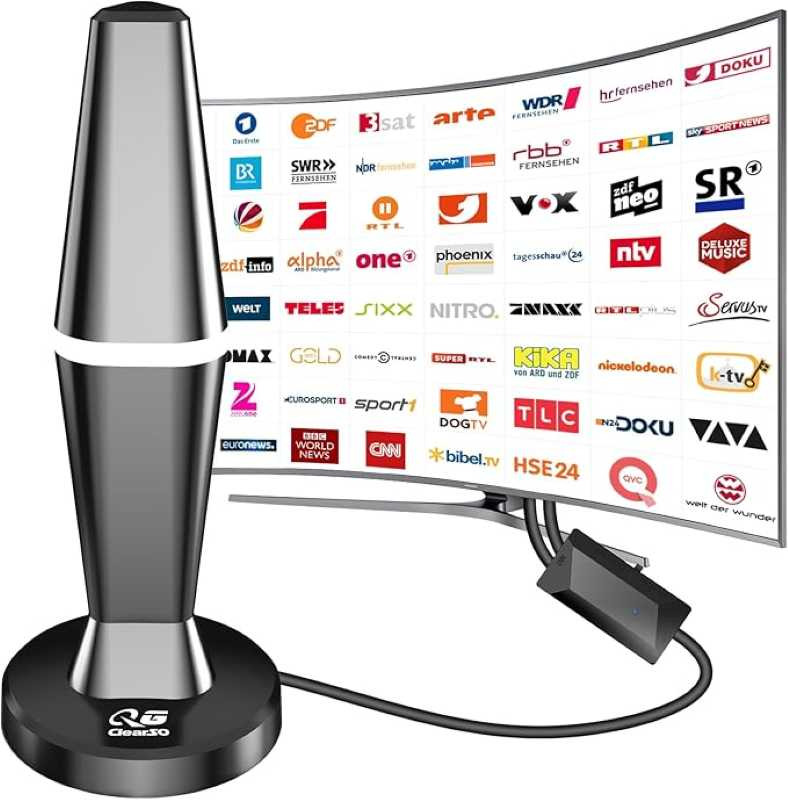 آنتن تلویزیون داخلی 4K Ultra برند QGClearSO
