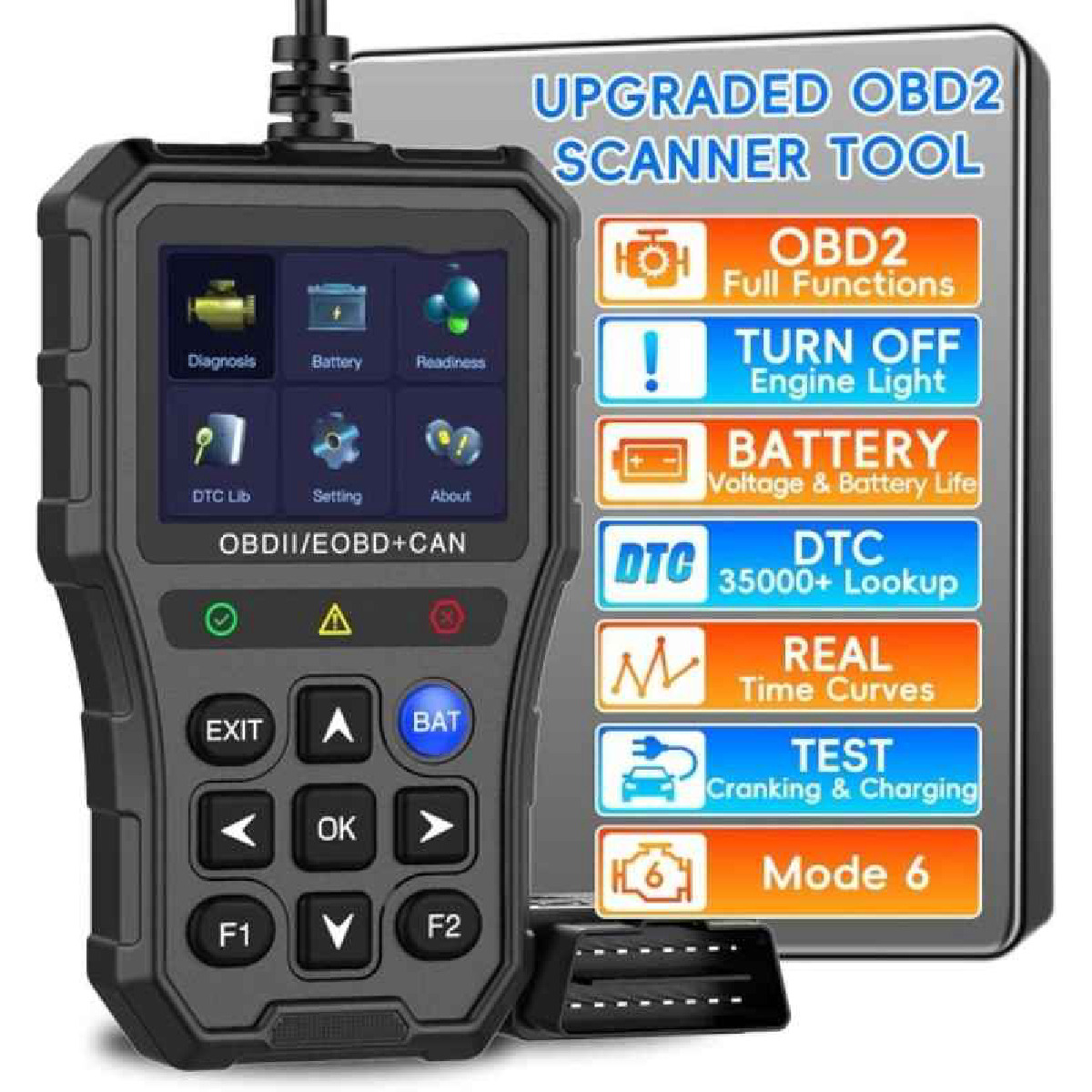 دیاگ خودرو YM529 برند OBDII/EOBDCAN JOAAZAR