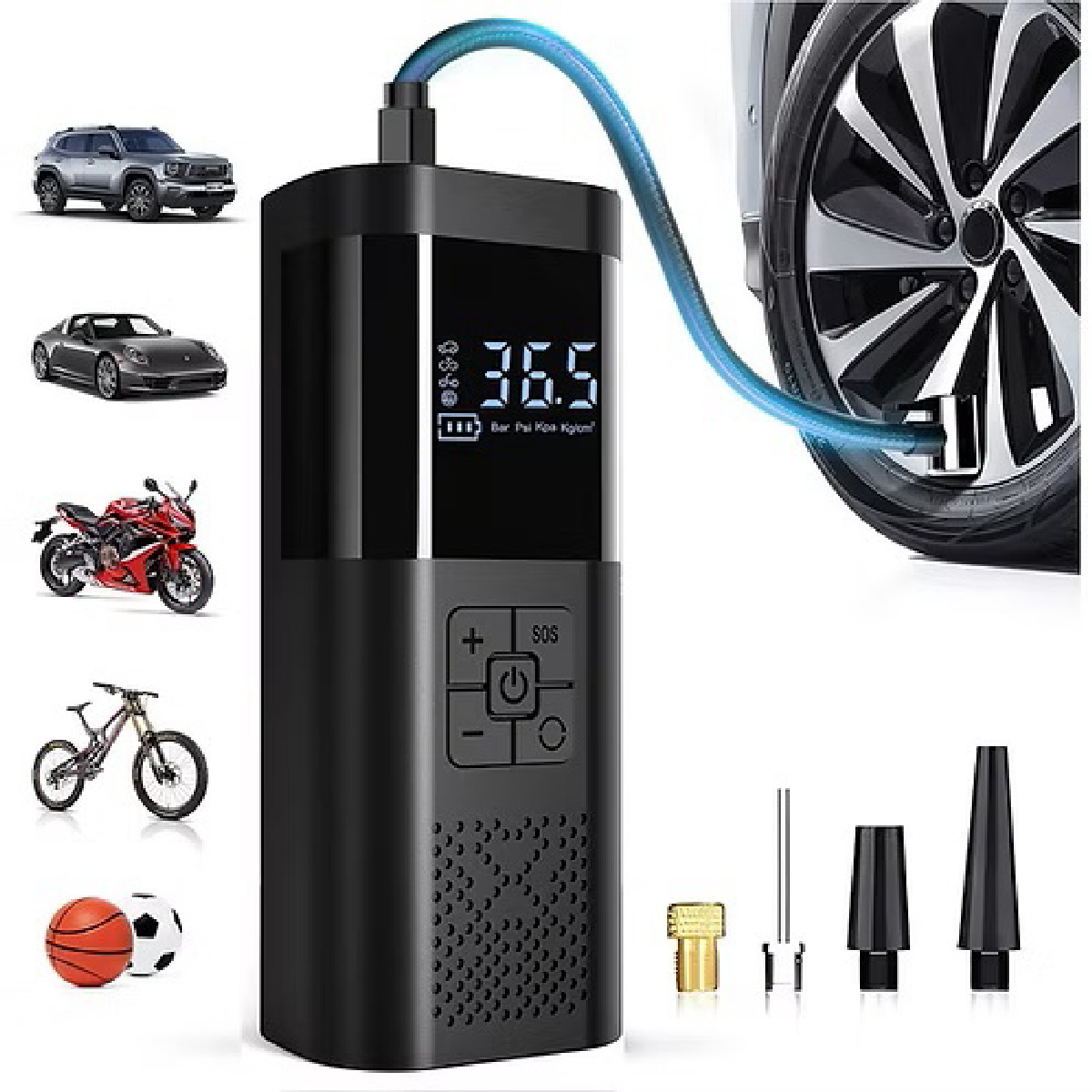 کمپرسور باد قابل حمل برند STSCELZ