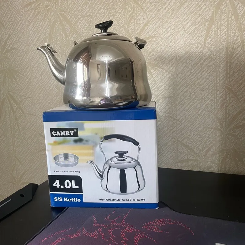 کتری استیل مدل Camry ظرفیت 4 لیتر