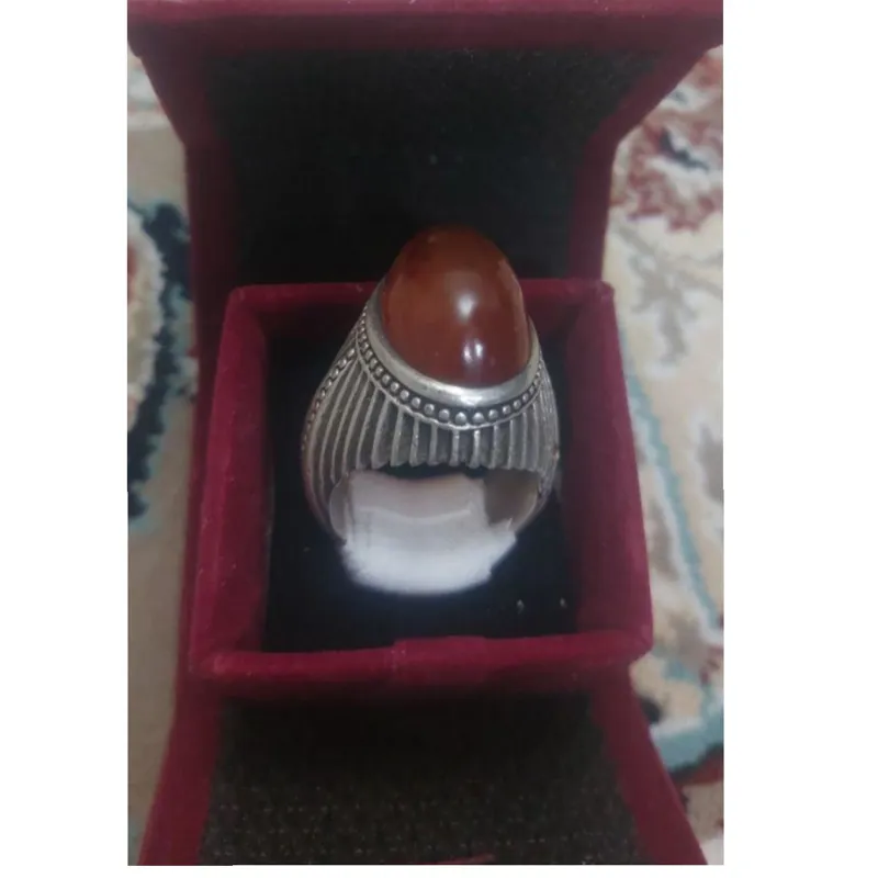 انگشتر نقره یال شیرشاهی