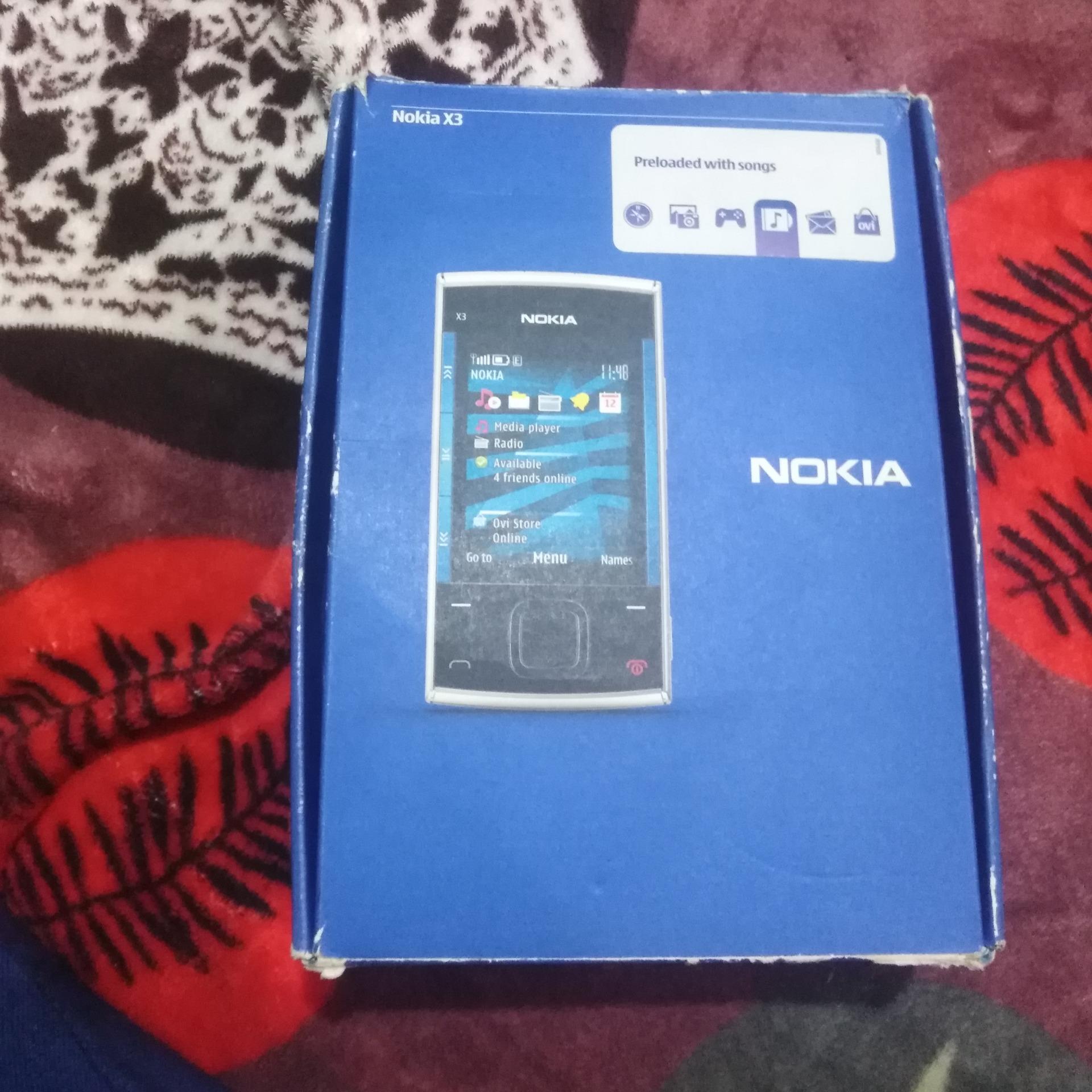 کارتن موبایل قدیمی NOKIA X3