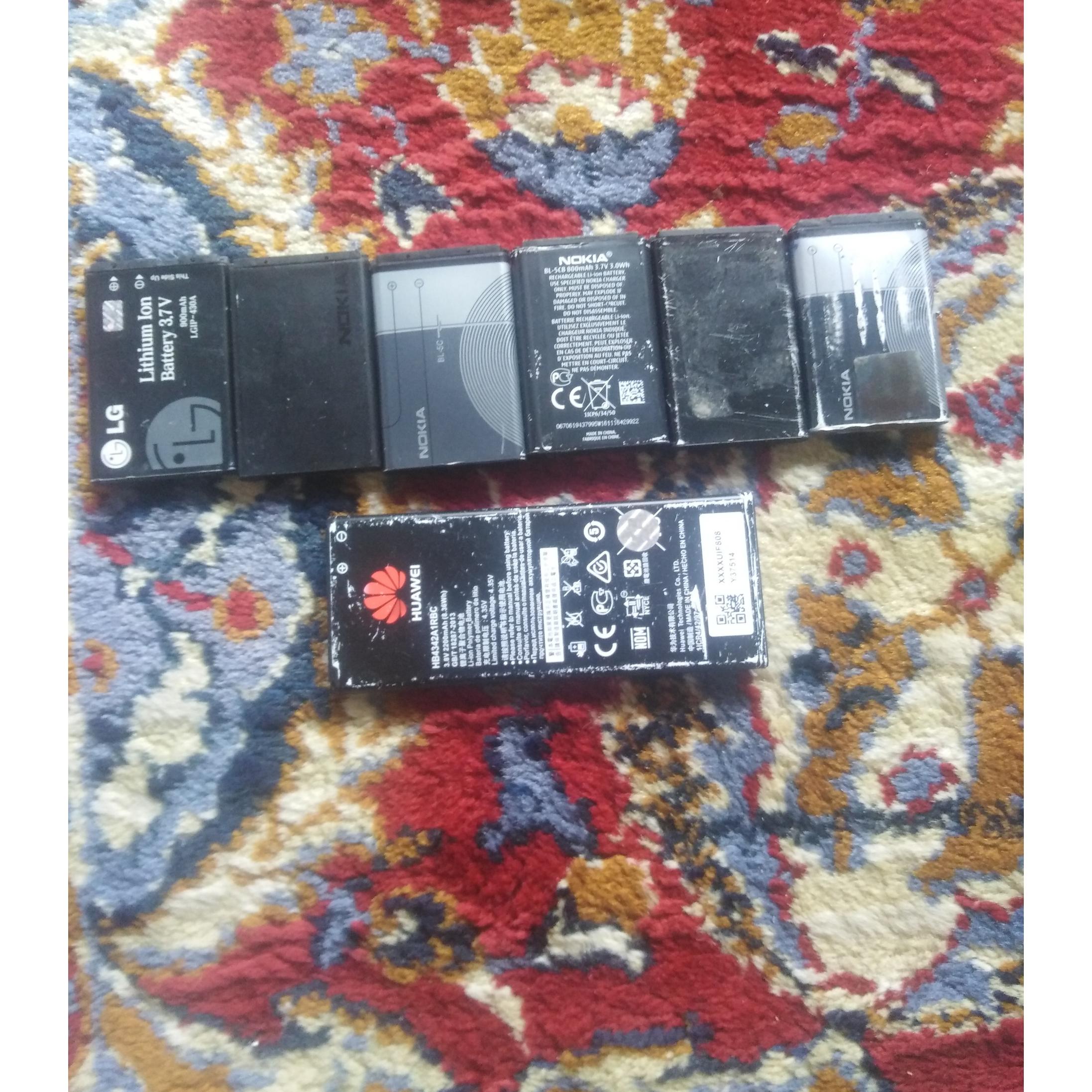 7عددباتری موبایل تست نشده