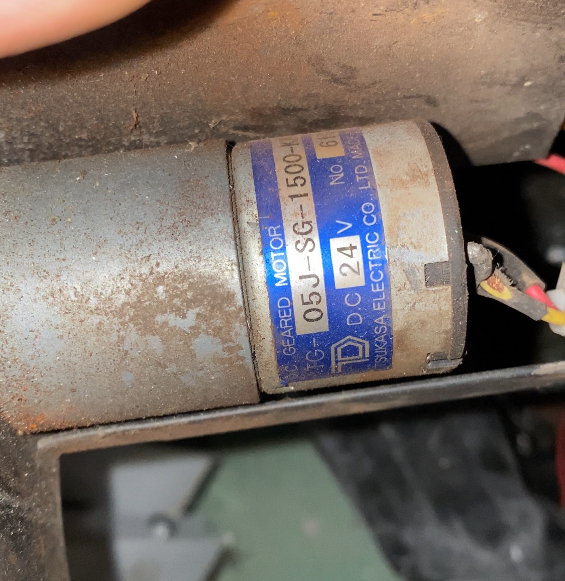 موتور دسی با گیربکس TSUKASA TG-05J-SG-1500-KA