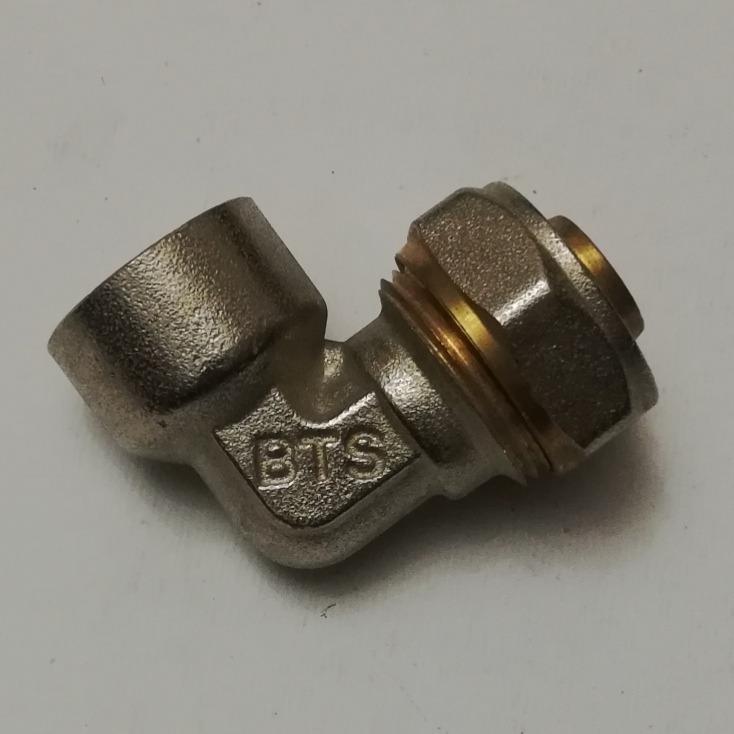 زانو چپقی کوپلی 1/2 × 16