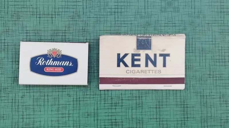 کبریت بغلی قدیمی خارجی کنت