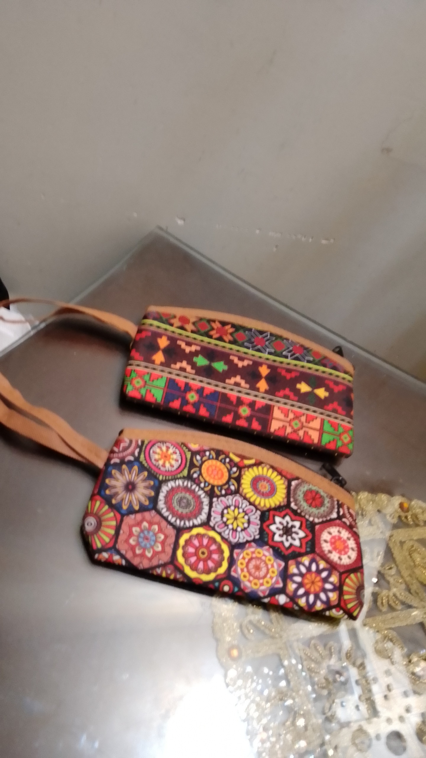 کیف دستی زنانه طرح گلیم و جاجیم نو استفاده نشده