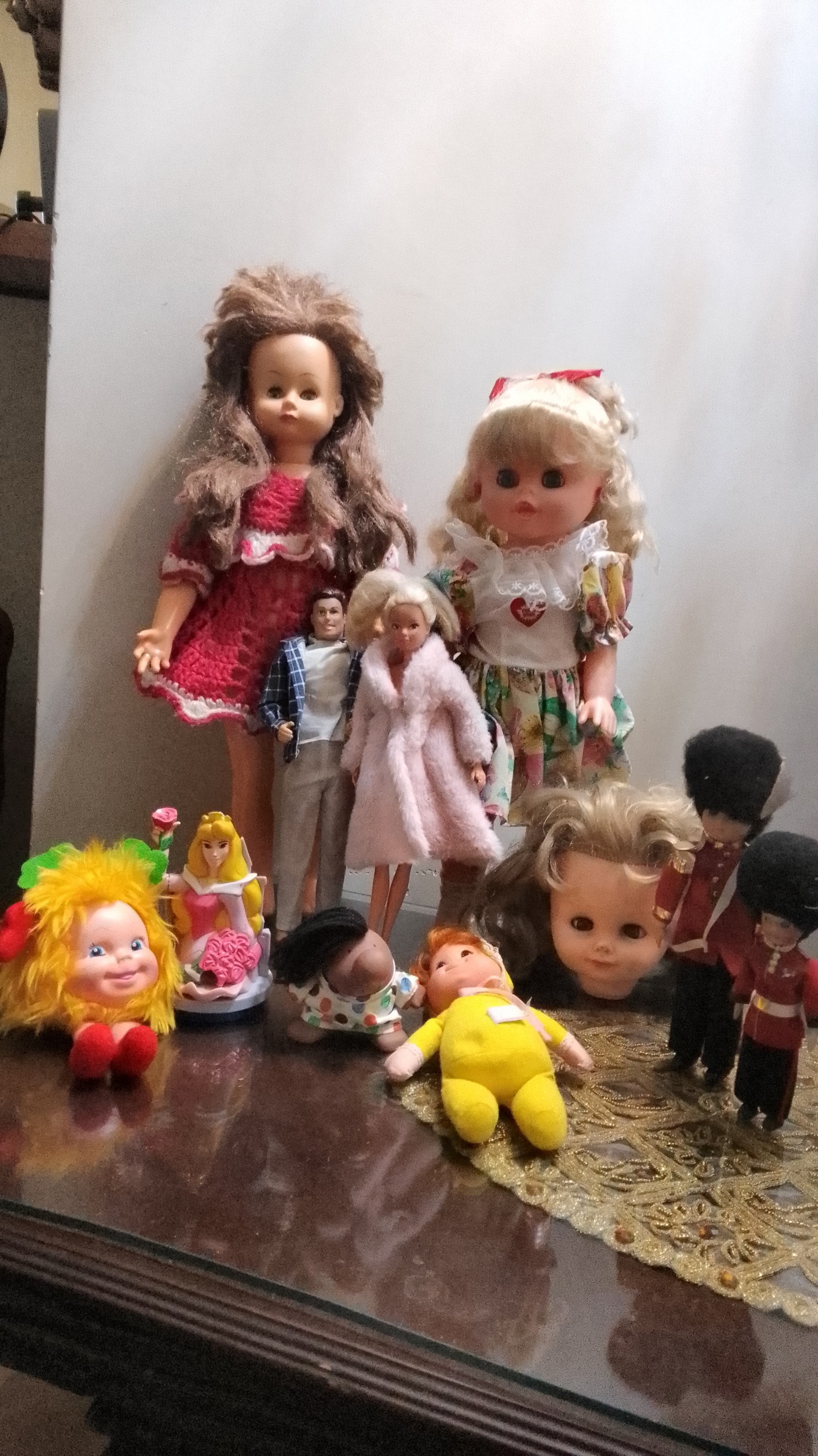 عروسک قدیمی 10عدد یکجا