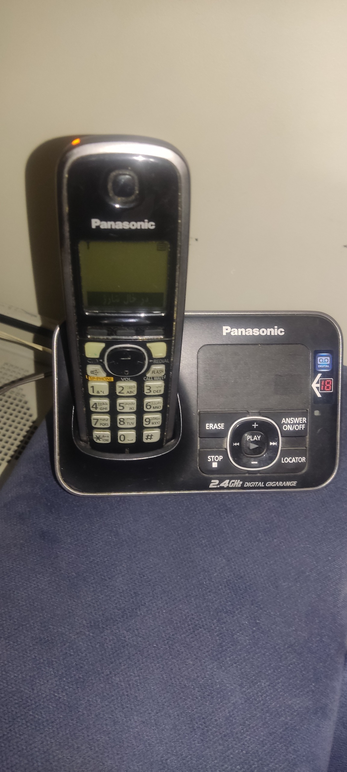تلفن بیسیم پاناسونیک مدل TG-3721