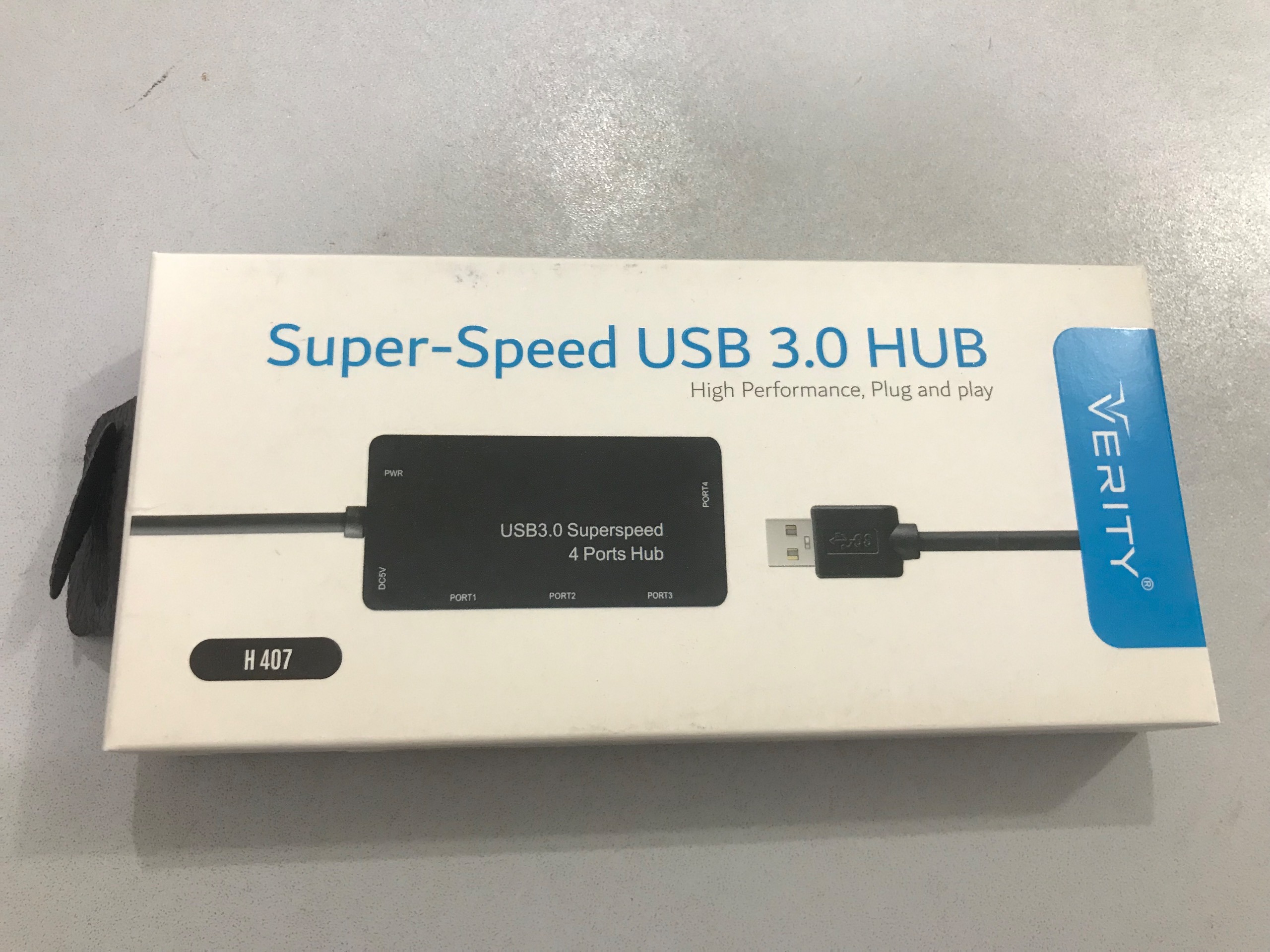 هاب 4پورت USB3 شرکت وریتی