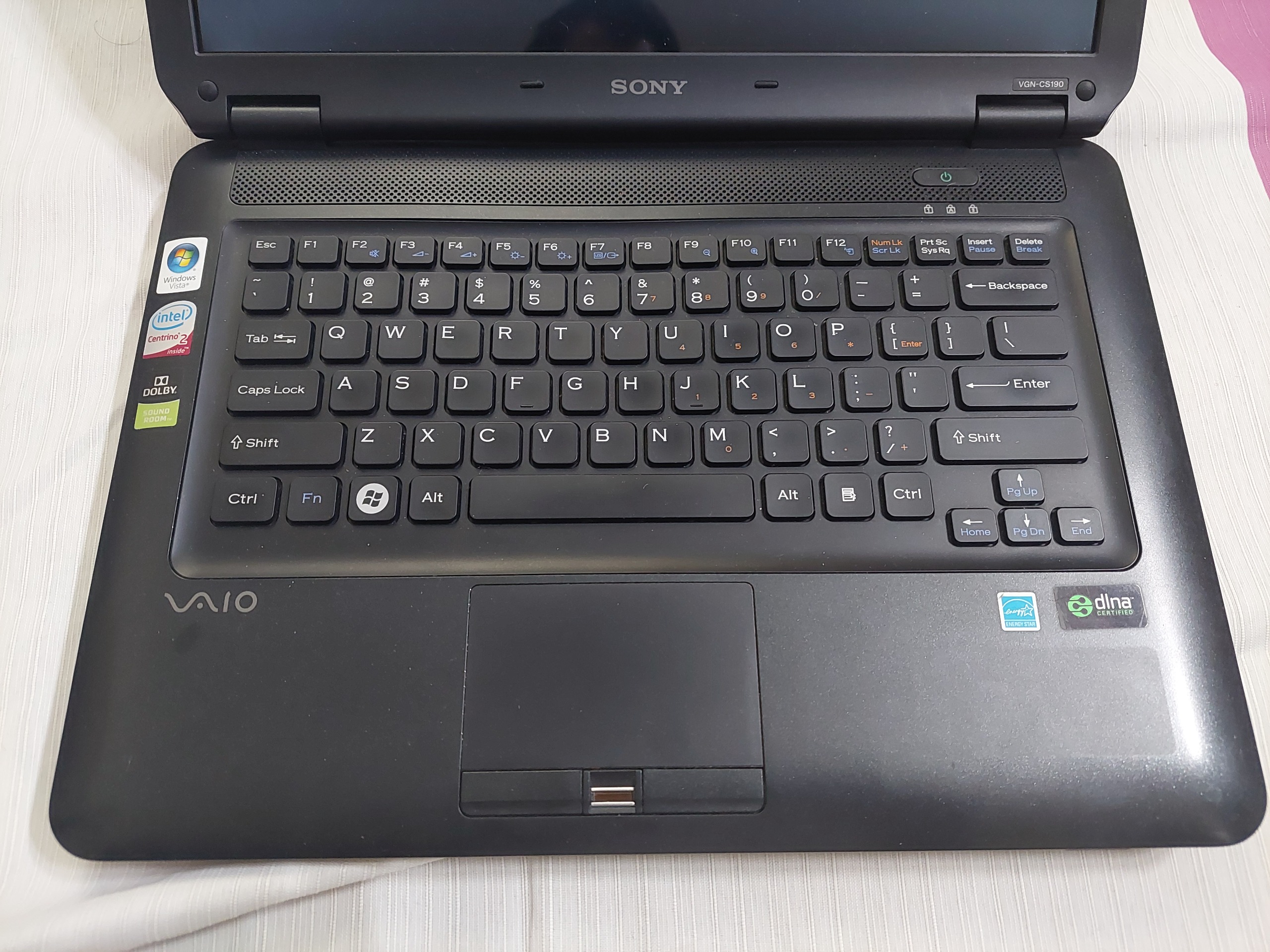 لبتاپ سونی مدل vgn-cs190