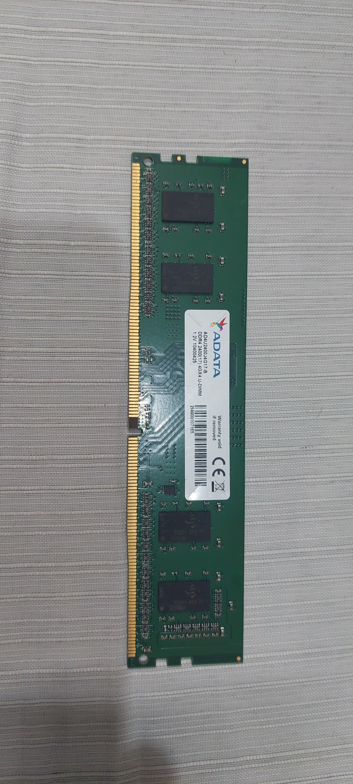 رم ای دیتا 4 گیگDDR4