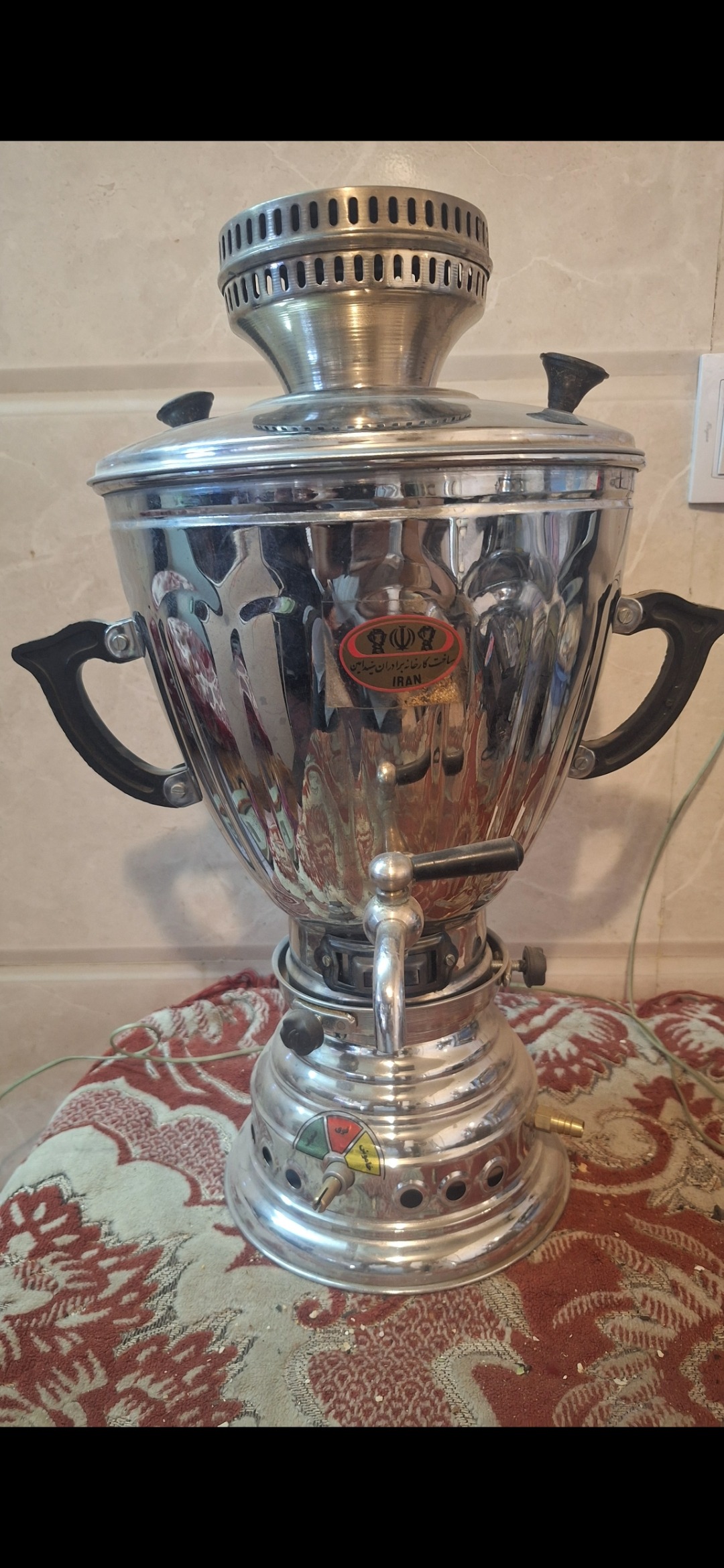 فروش سماور گازی درحد نو درمراغه