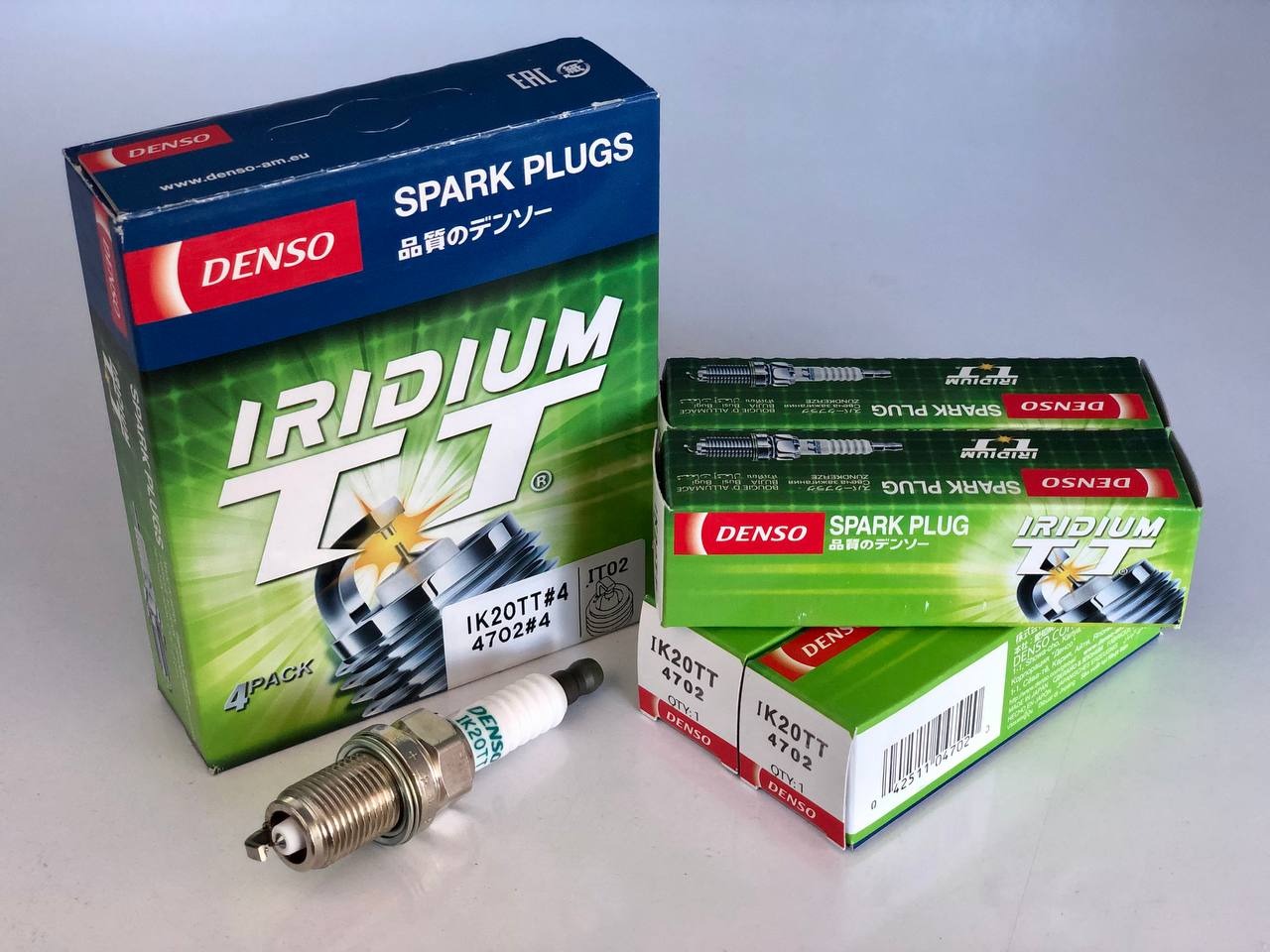 شمع پایه کوتاه دو سر سوزن ایریدیوم دنسو DENSO TT