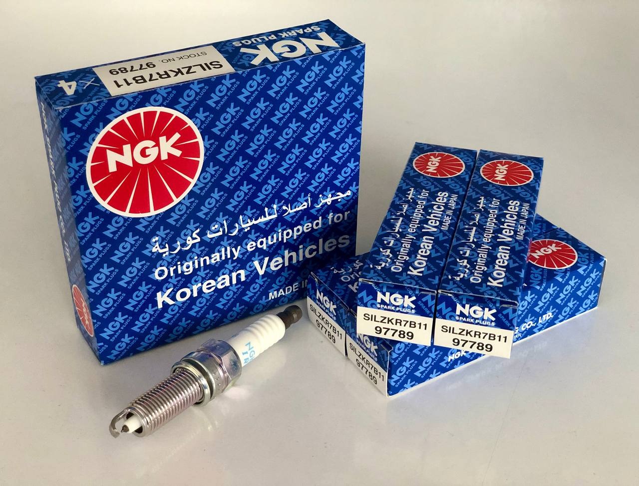 شمع سوزنی یورو 4 ایریدیوم لیزر NGK - 97789
