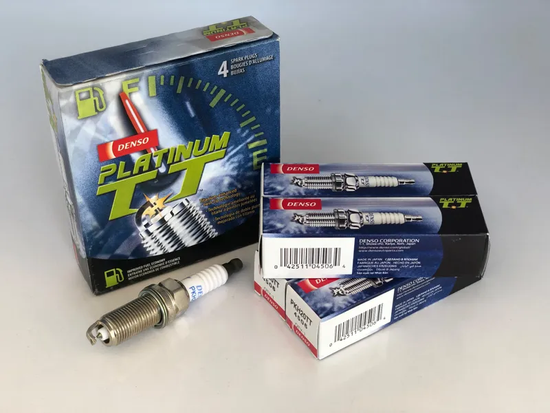 شمع پایه بلند دو سر سوزن پلاتینیوم DENSO TT
