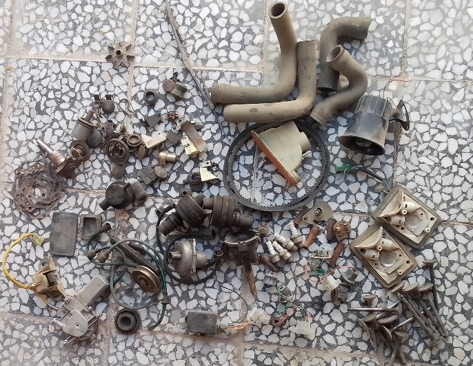 مقداری لوازم استوک پیکان (توضیحات خوانده شود)