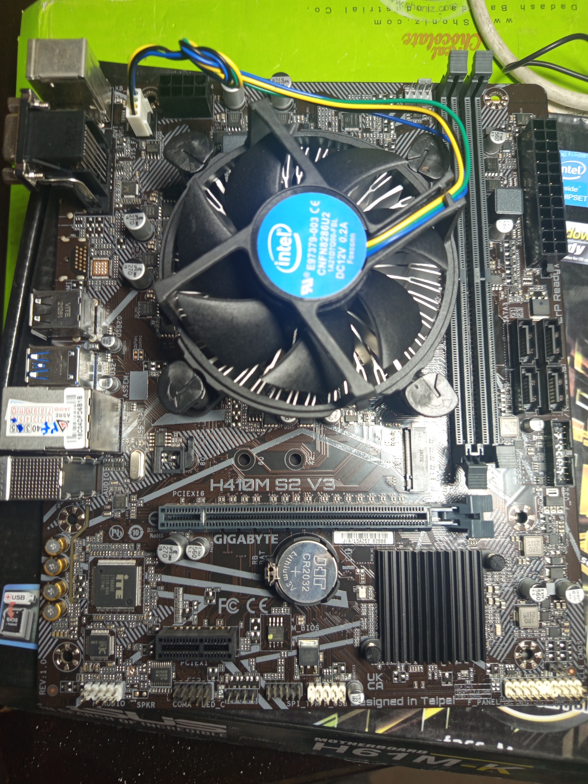 مادربرد و CPU i7 نسل 10