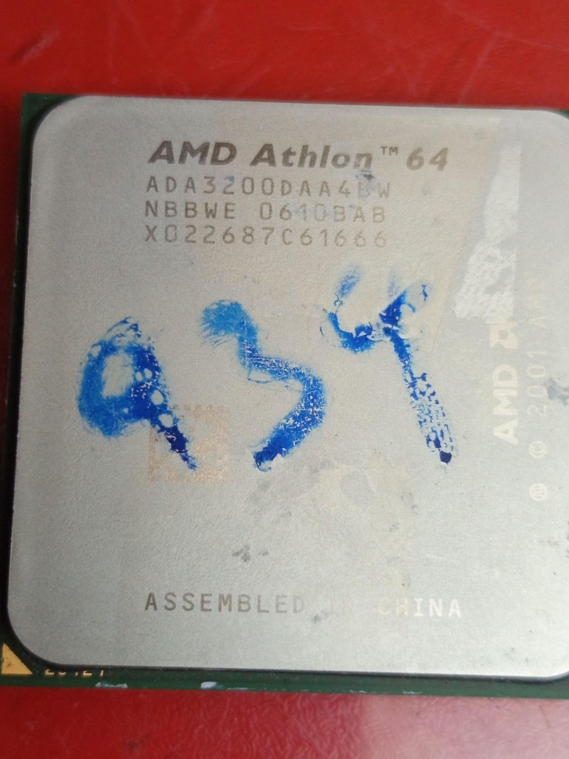 CPU atlon 64 3200