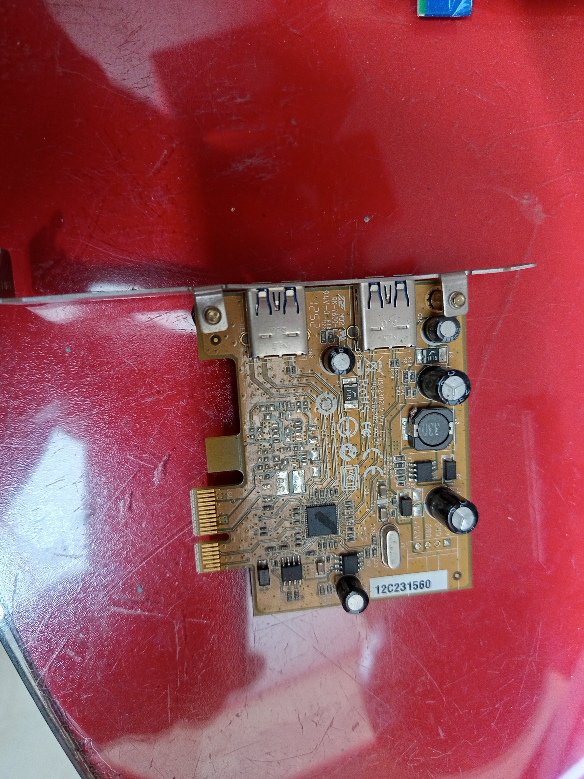 کارت usb3  pci