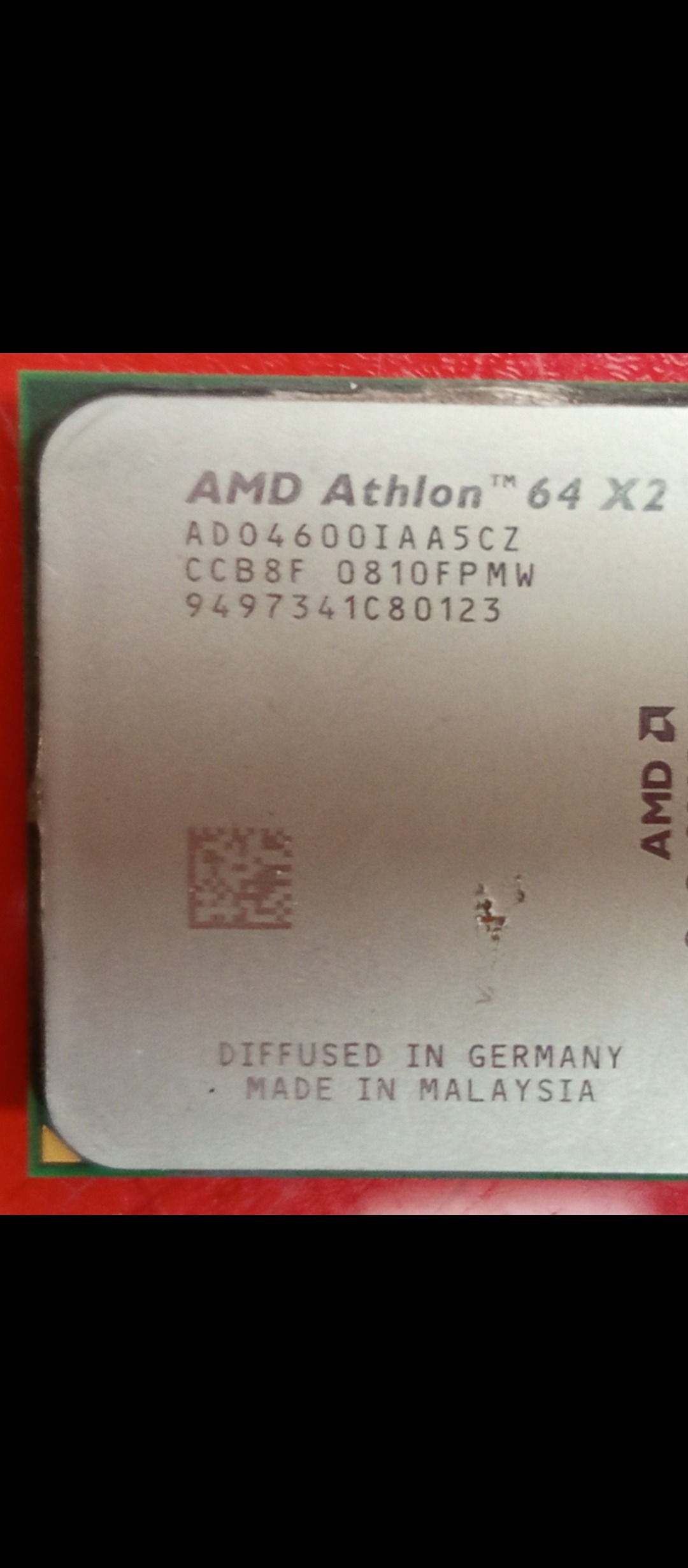 CPU atlon 64 x2 4600