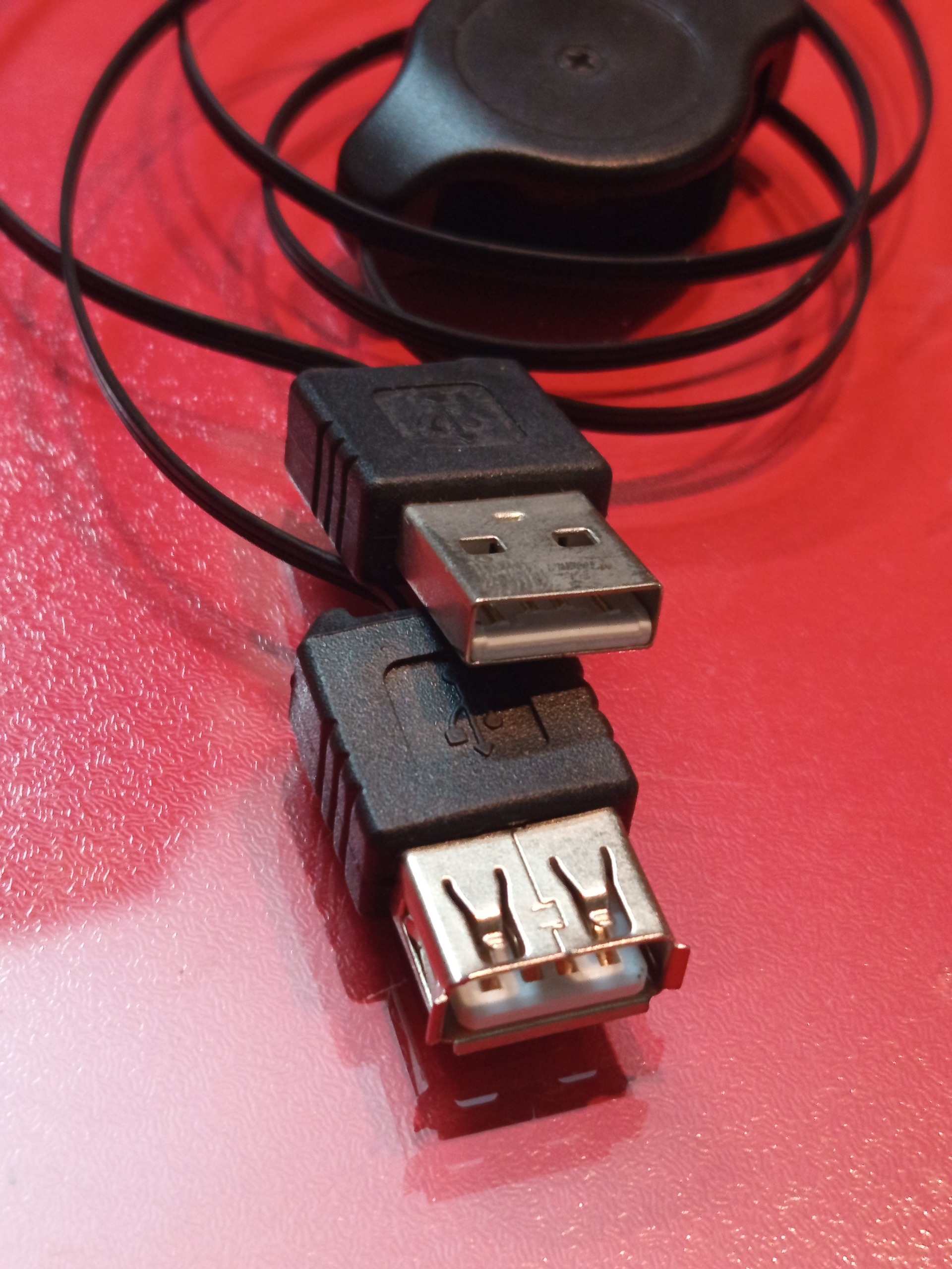 کابل افزایش usb  جمع شو