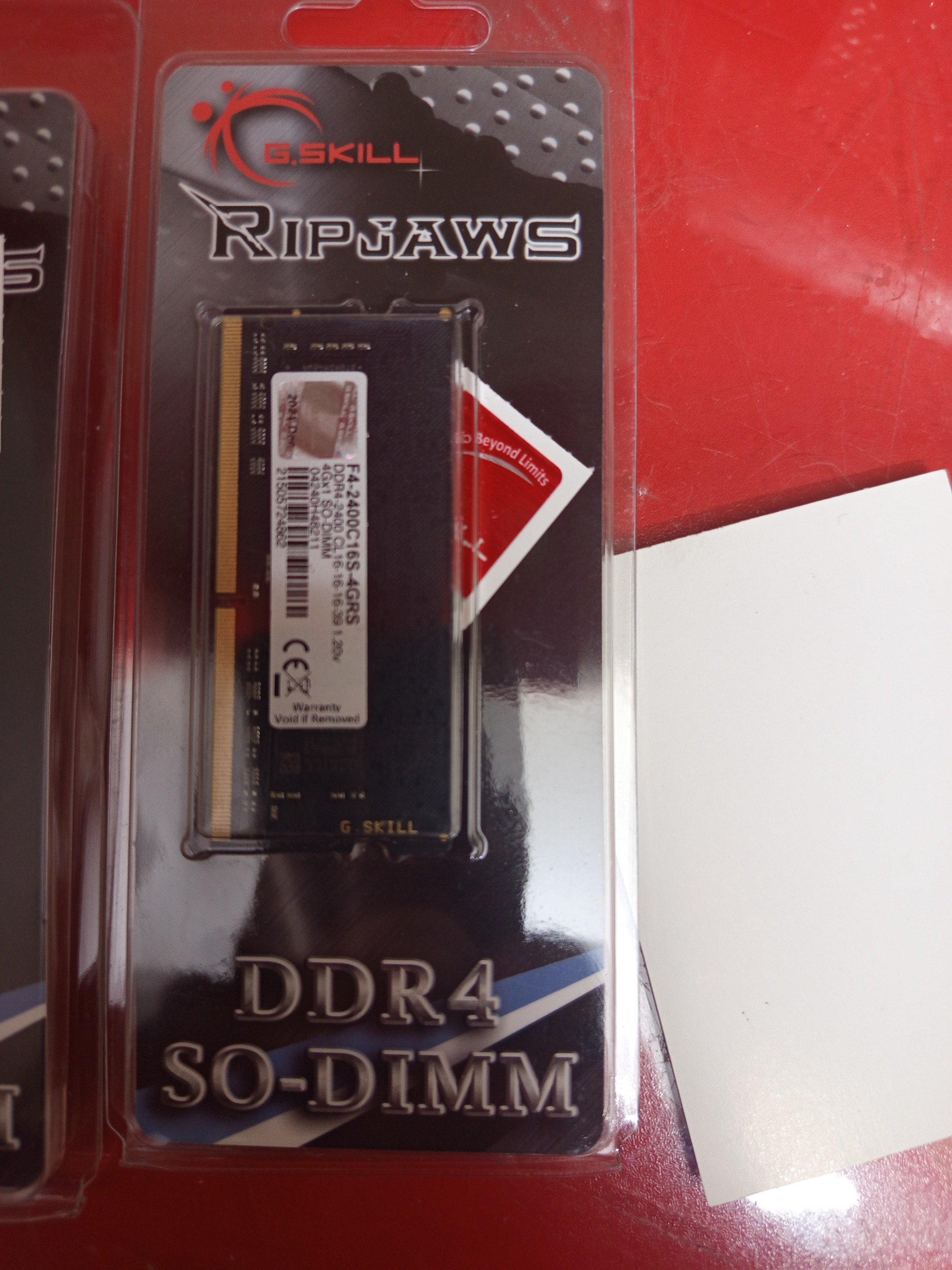 رم 4g ddr4  لپ تاپ