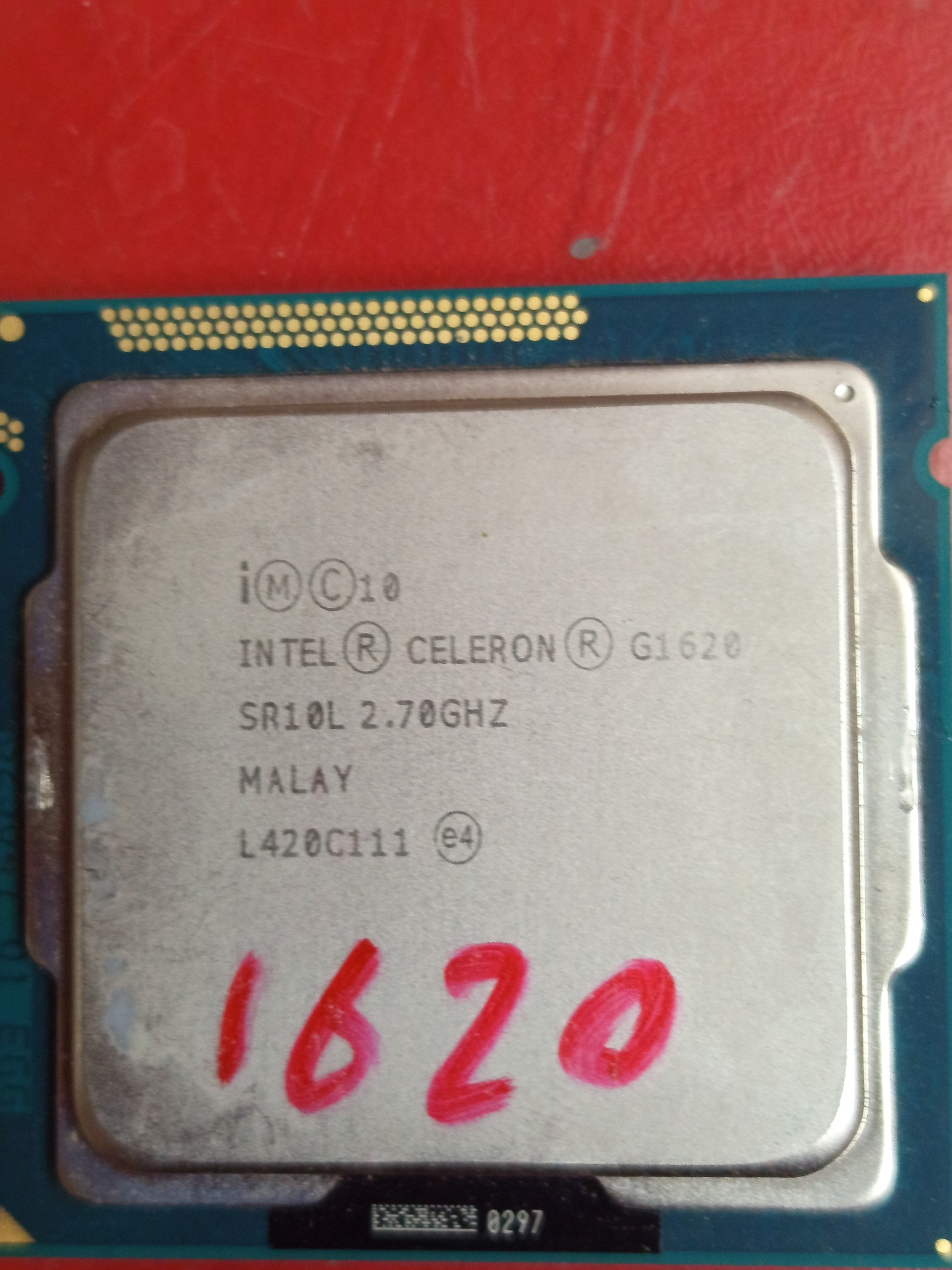 G1620 CPU intel