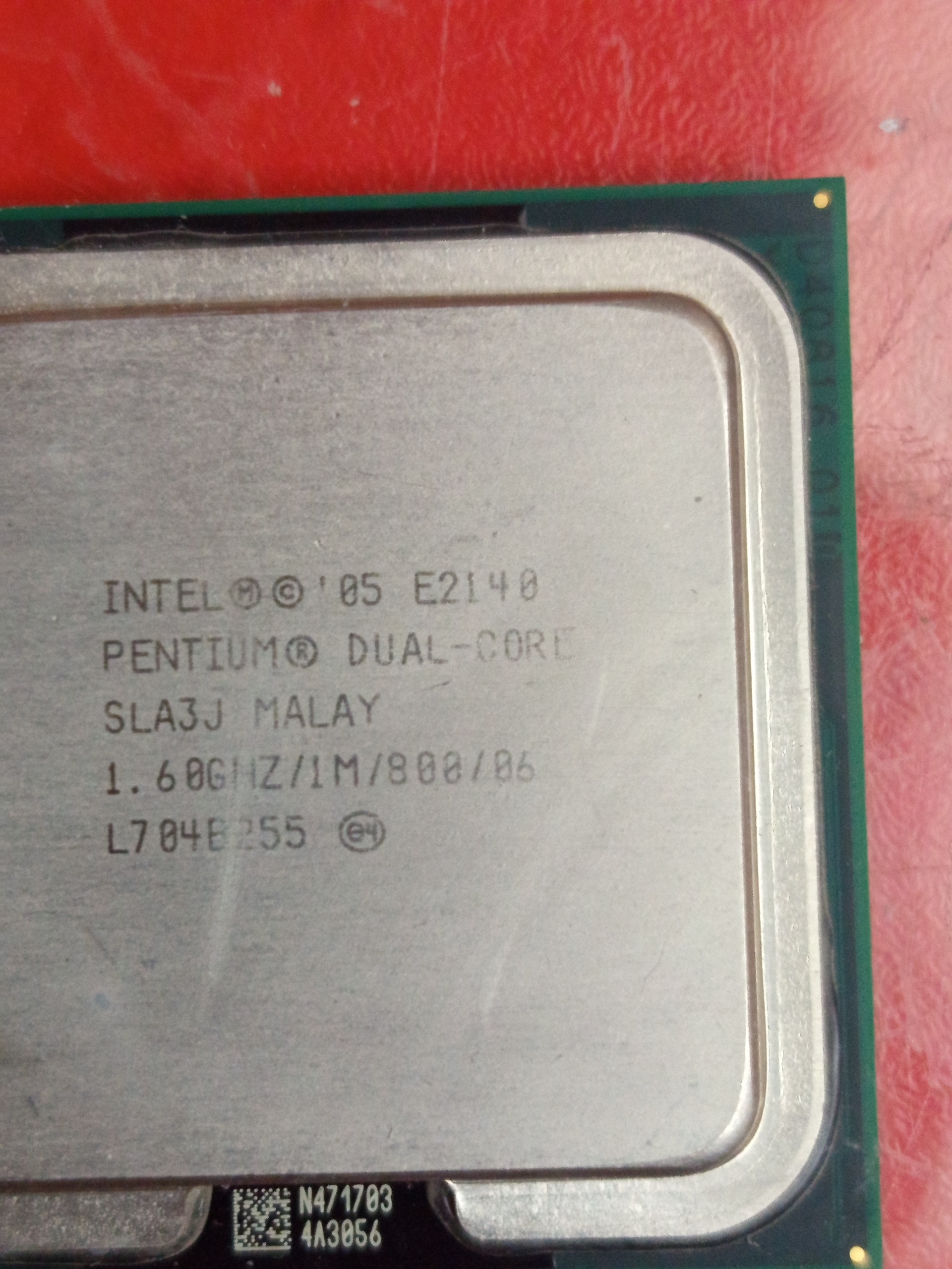 CPU intel e2140