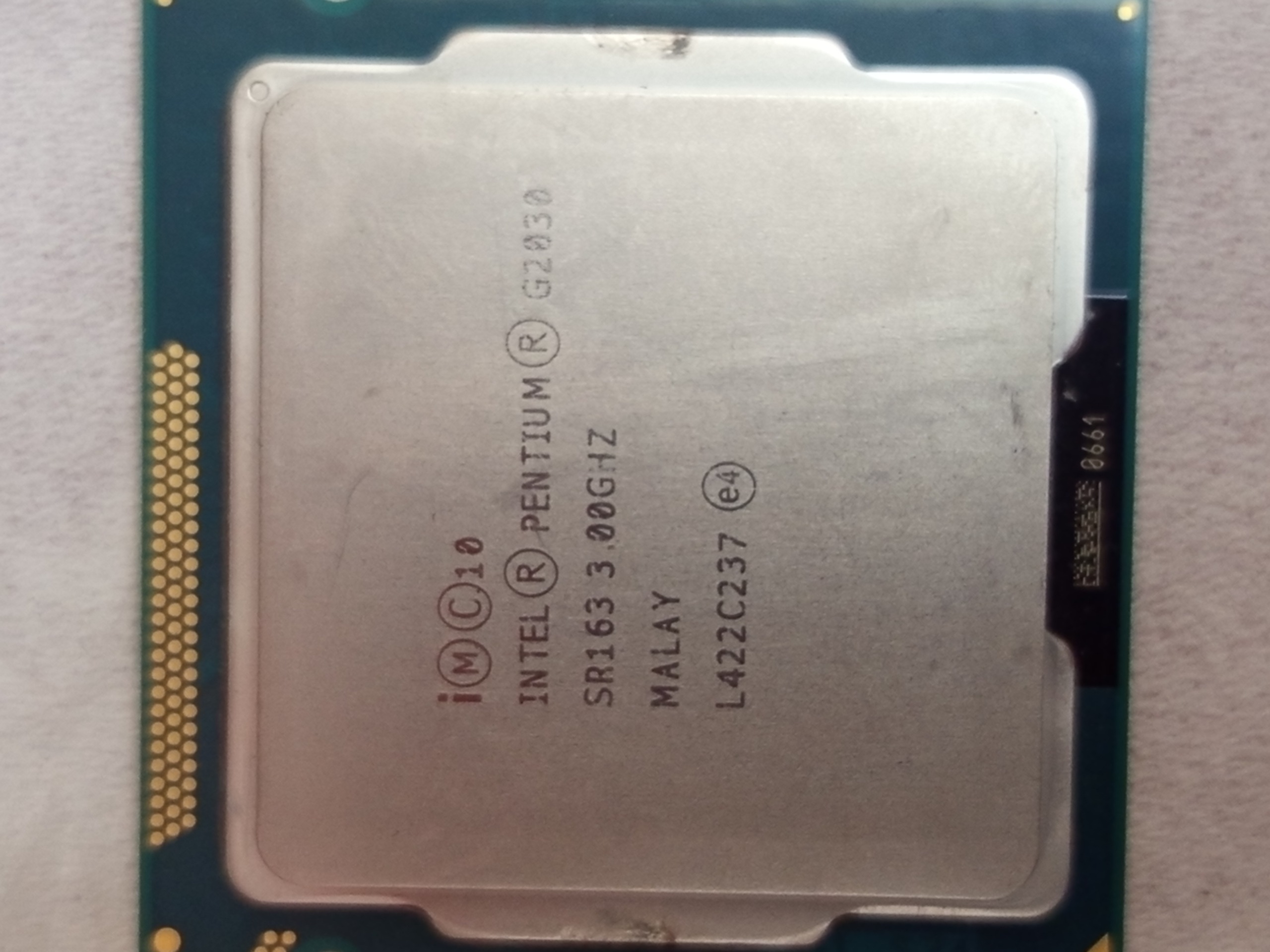 Cpu g2030 intel