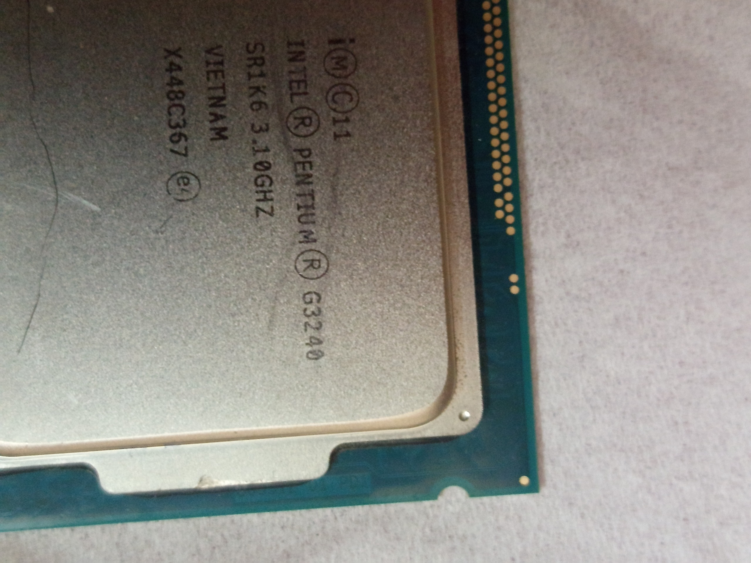 Cpu g3240 intel