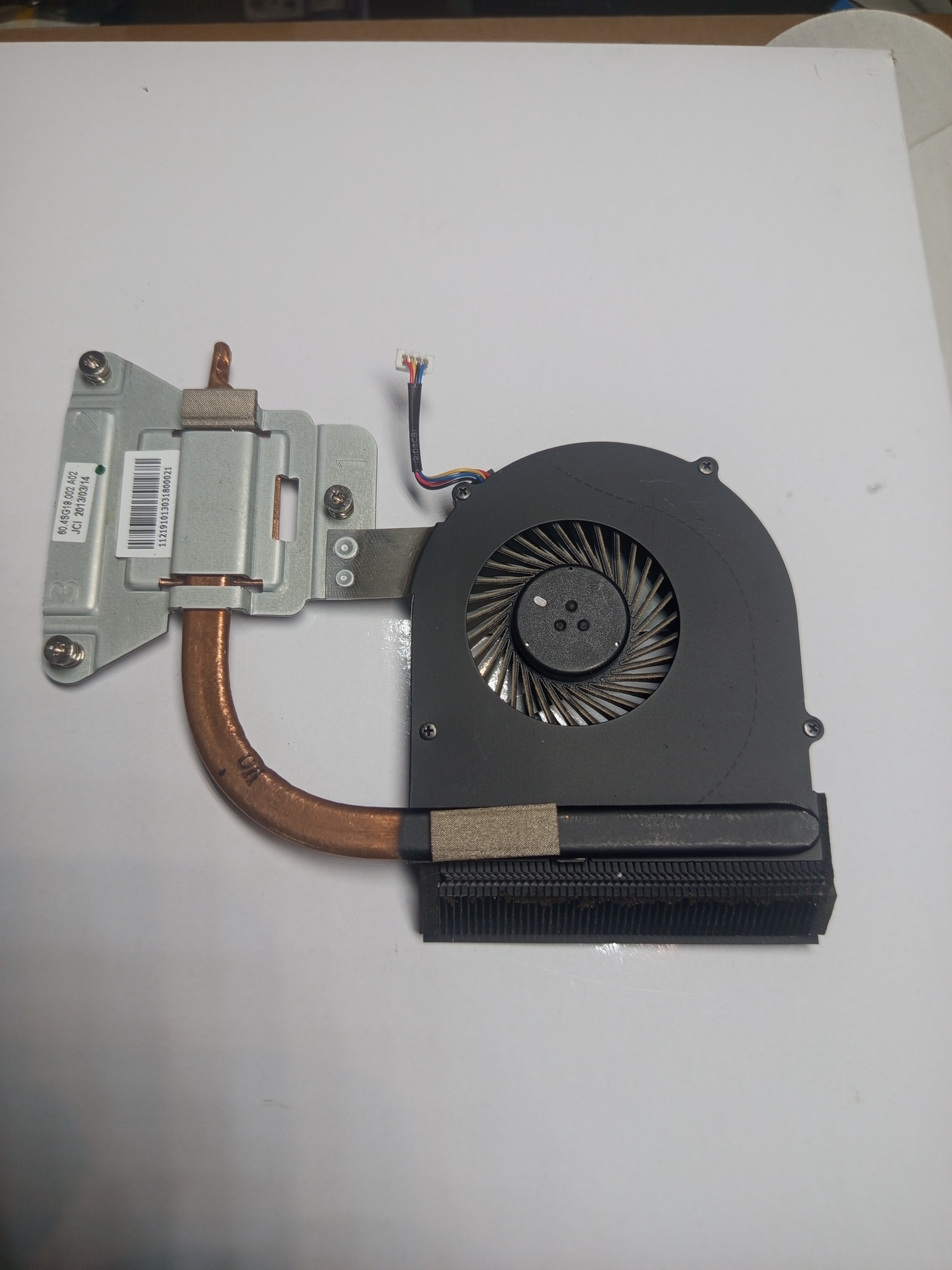 فن و هیت سینک لنوو g580