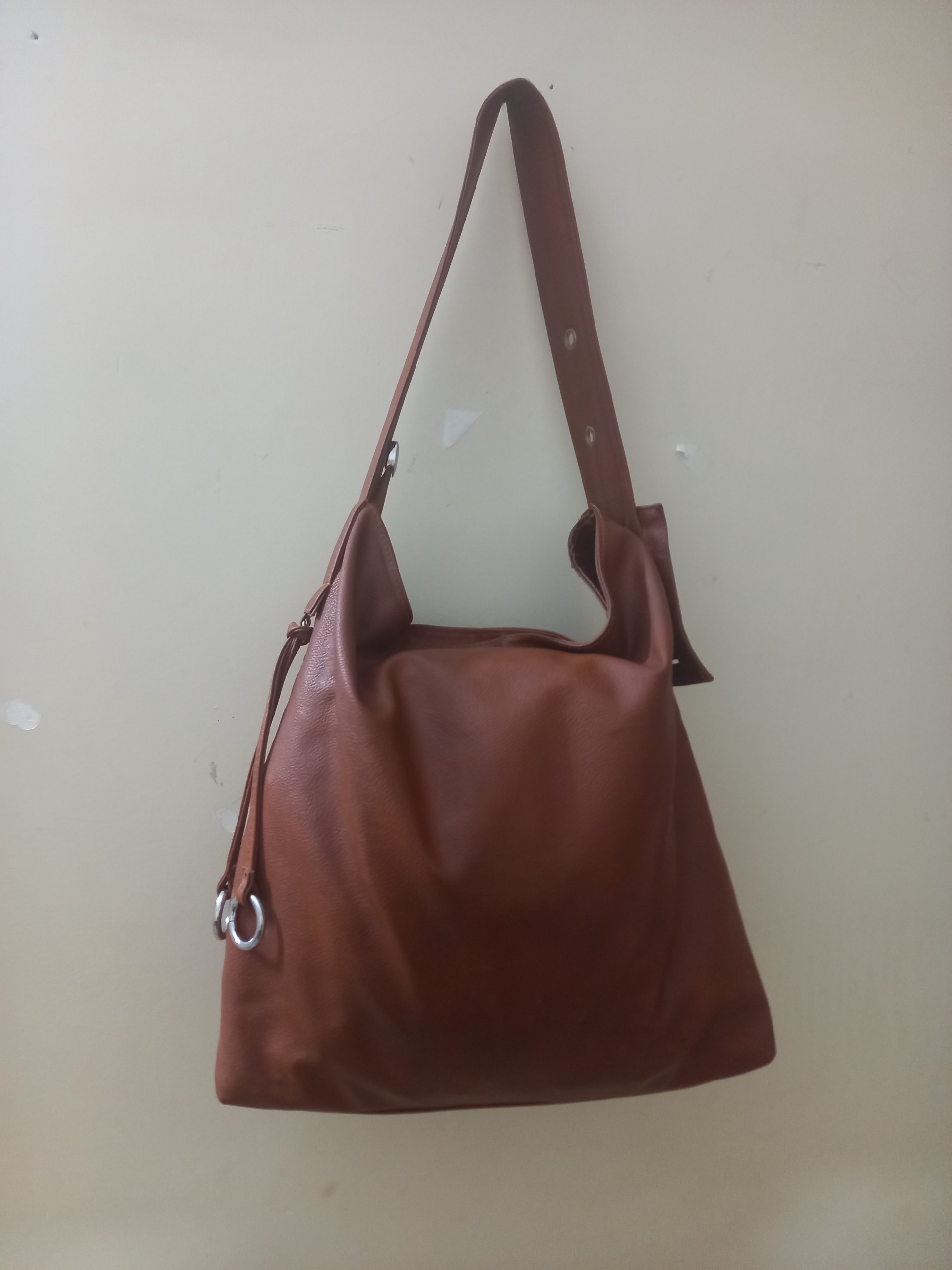 کیف شل چرم گاوی