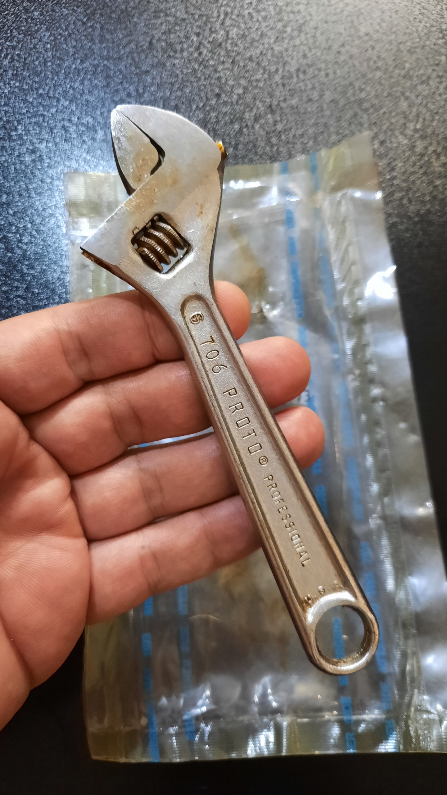 آچار فرانسه 6"از پروتو ساخت آمریکا proto