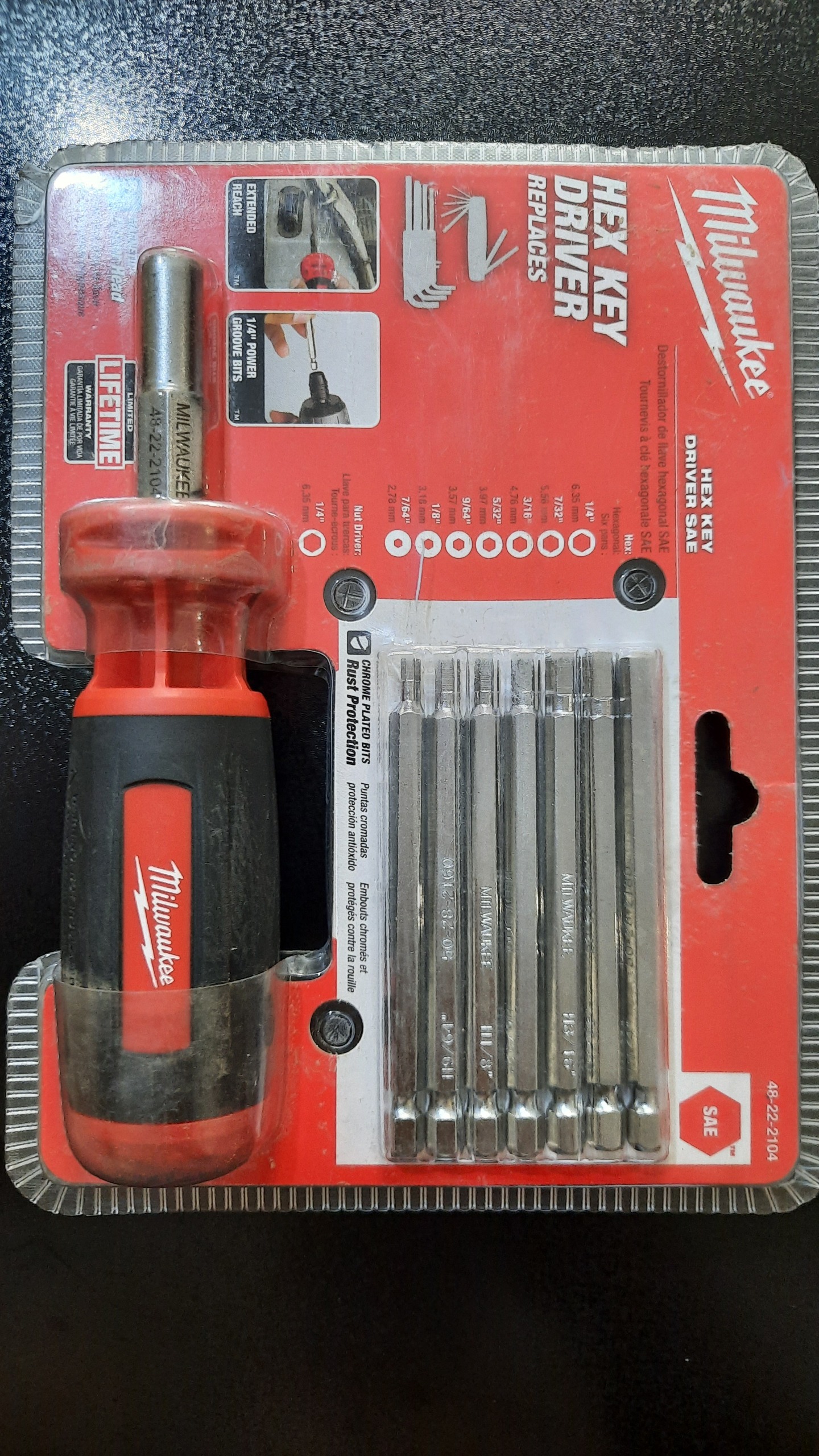 ست آلن پیچ گوشتی میلواکی Milwaukee