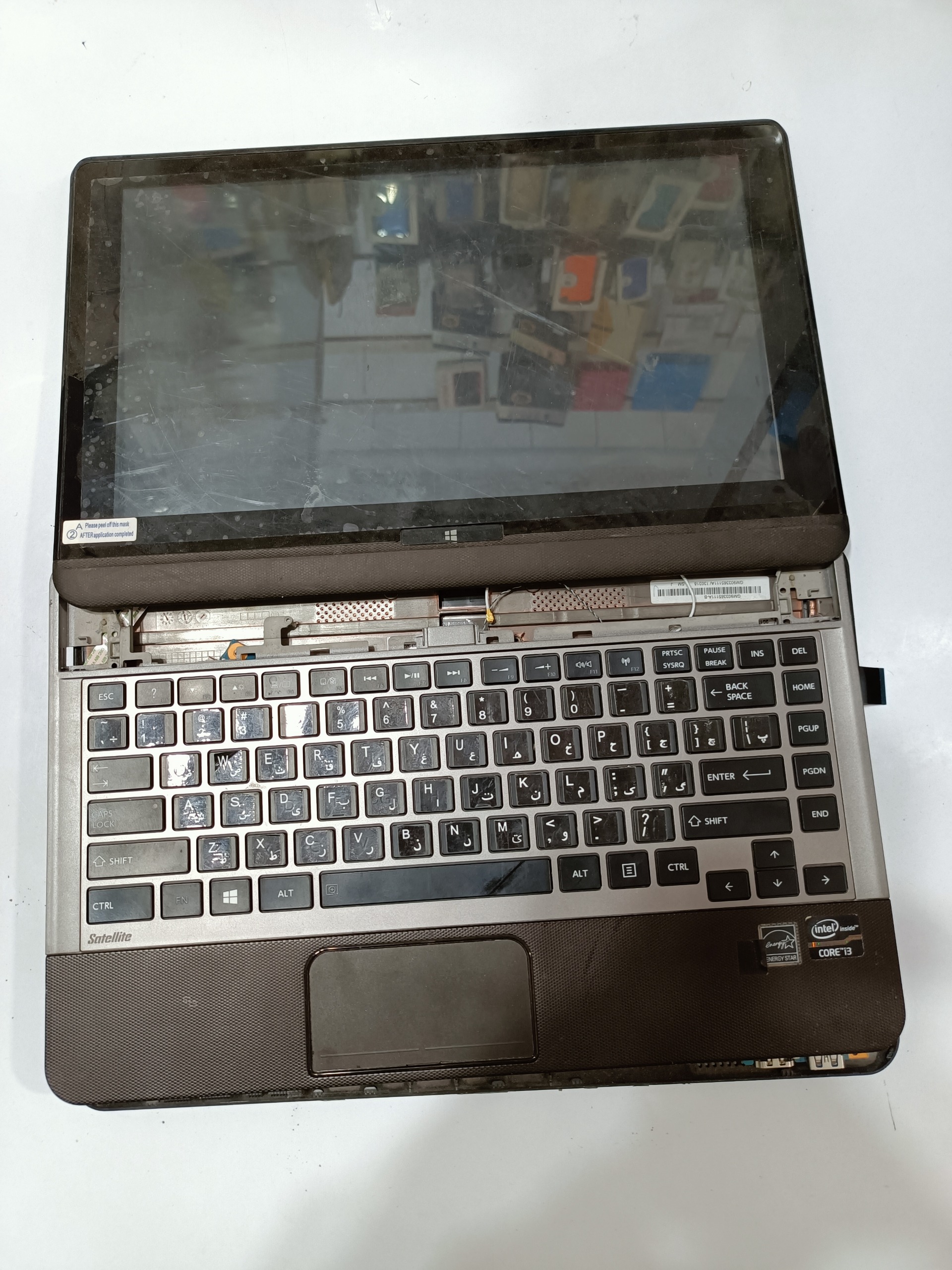 اوراقی لپ تاپ u920 توشیبا