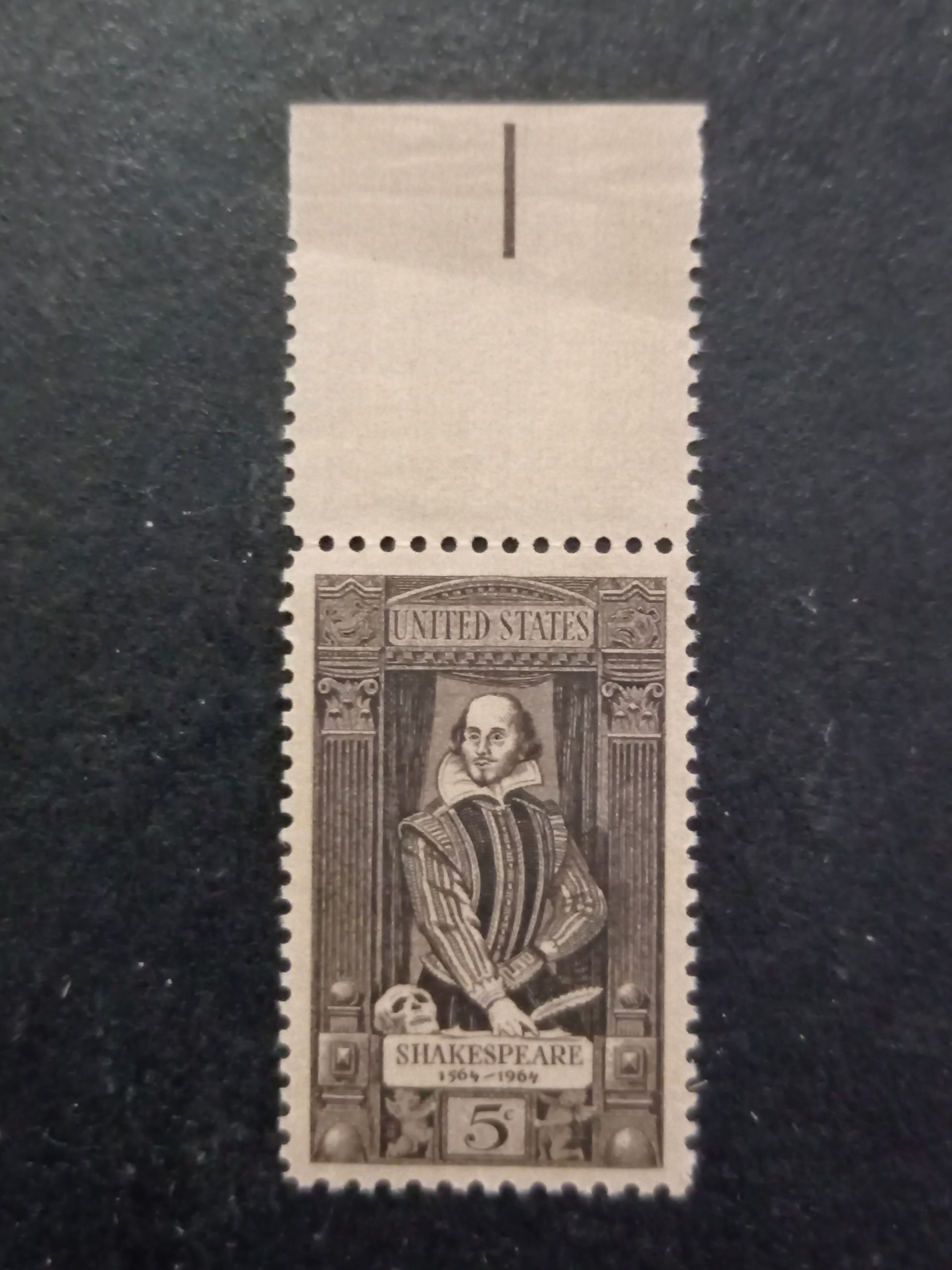 تمبر تک کمیاب بسیار زیبای شکسپیر ایالات متحده
