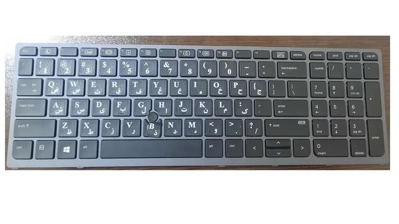 کیبورد لپ تاپ HP Zbook G3 15 Workstation