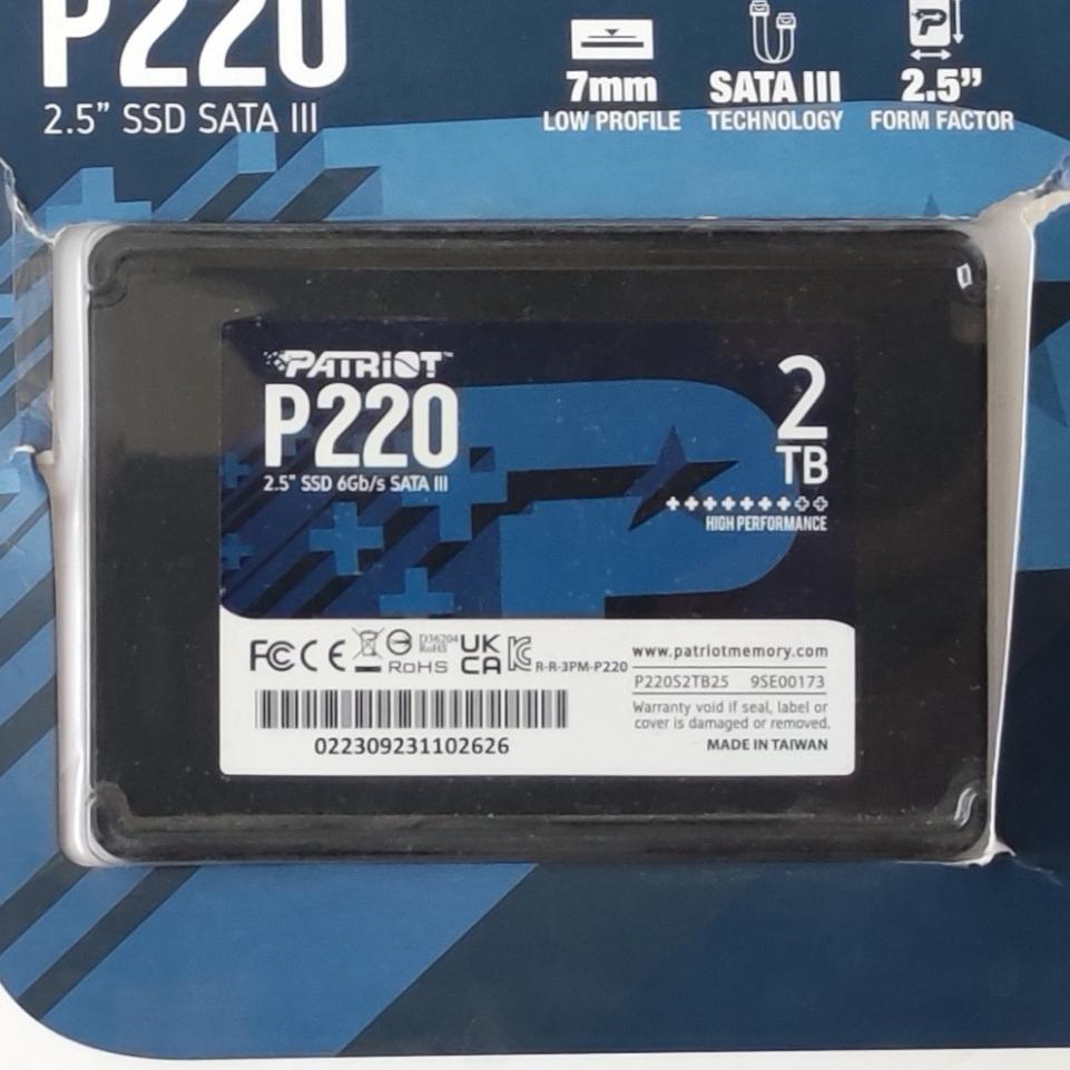 patriot p220 2tb