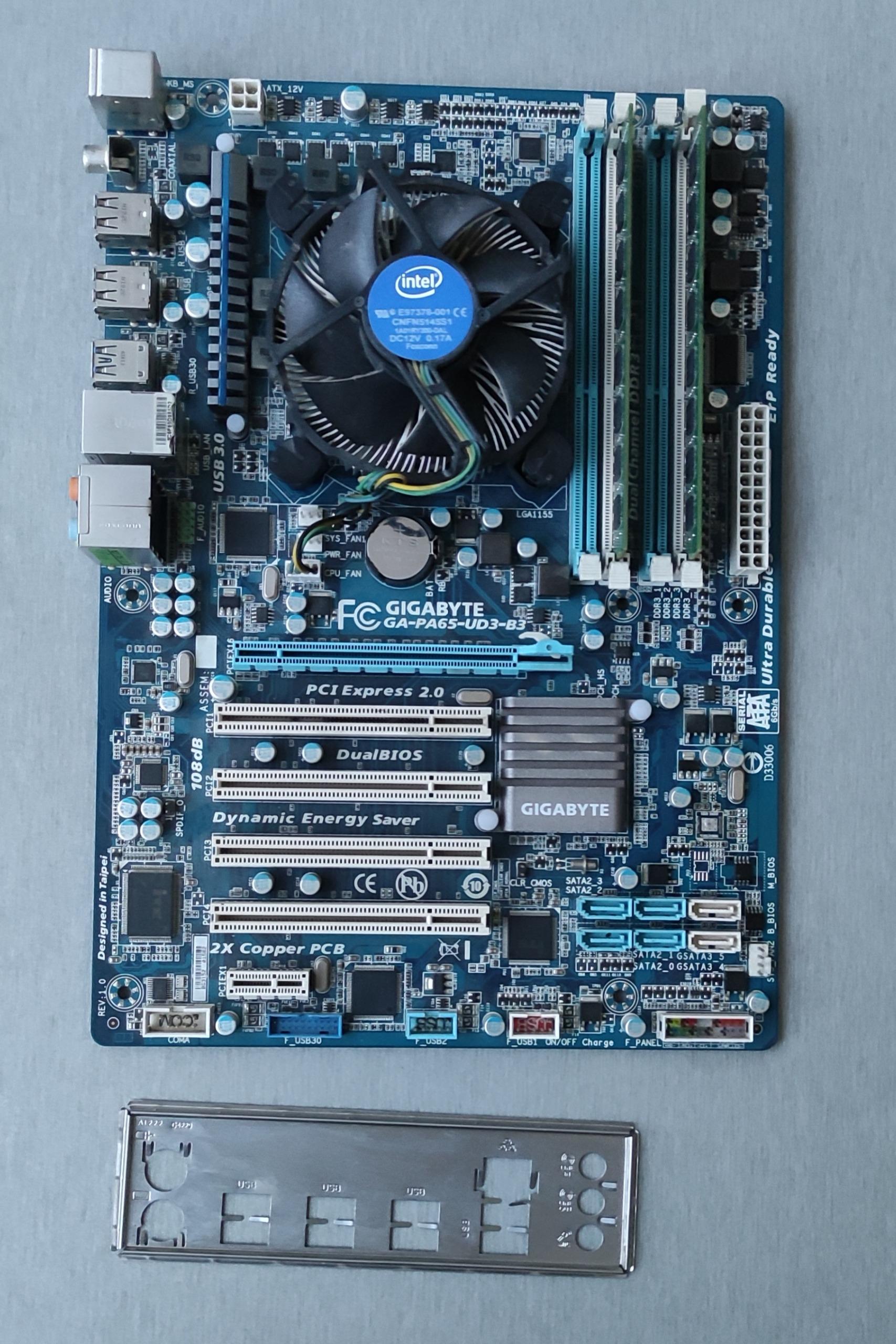 I7 2600 و GIGABYTE P65 توضیحات دارد