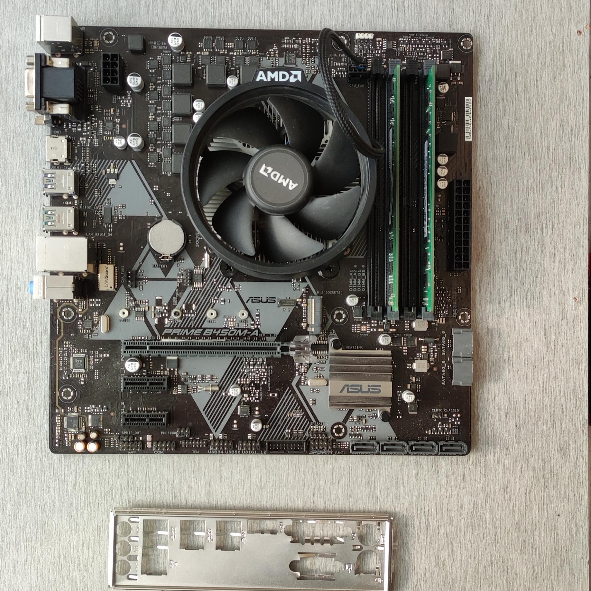 Ryzen 5600g Asus b450 16g