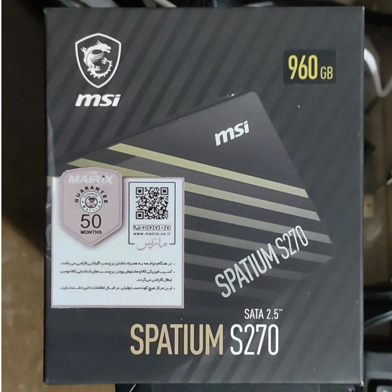 MSI s270 spatium 960g