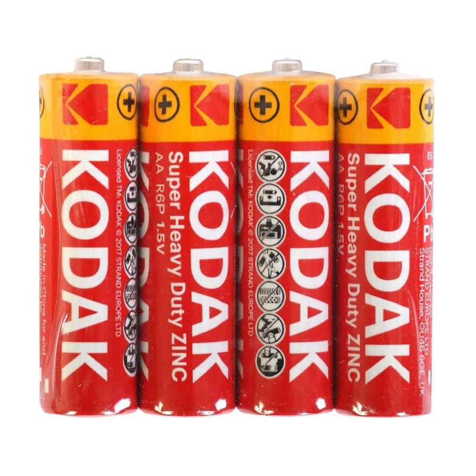 باتری قلمی kodak اورجینال بسته 4 عددی