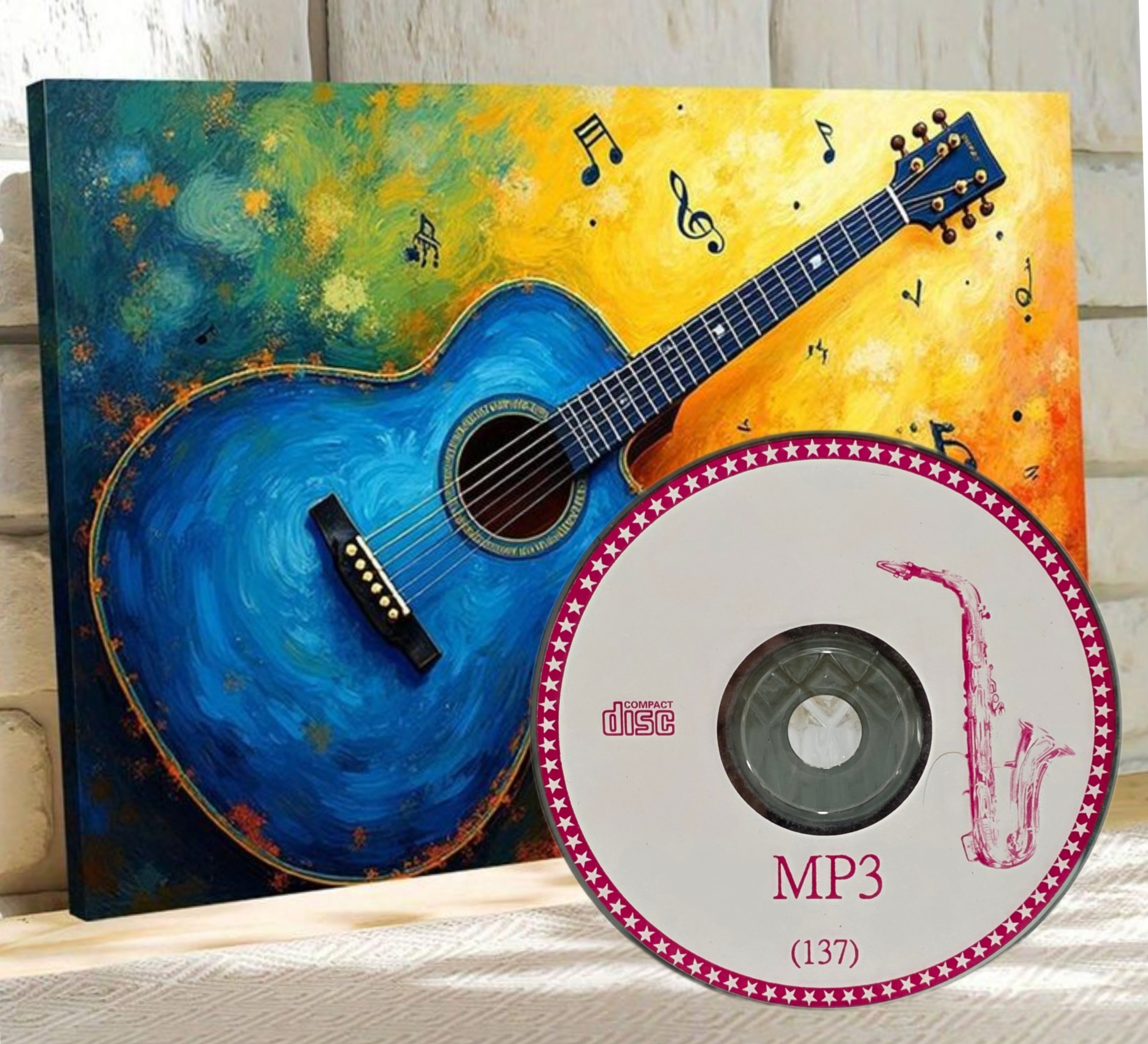 سی دی MP3 خارجی طبق تصویر