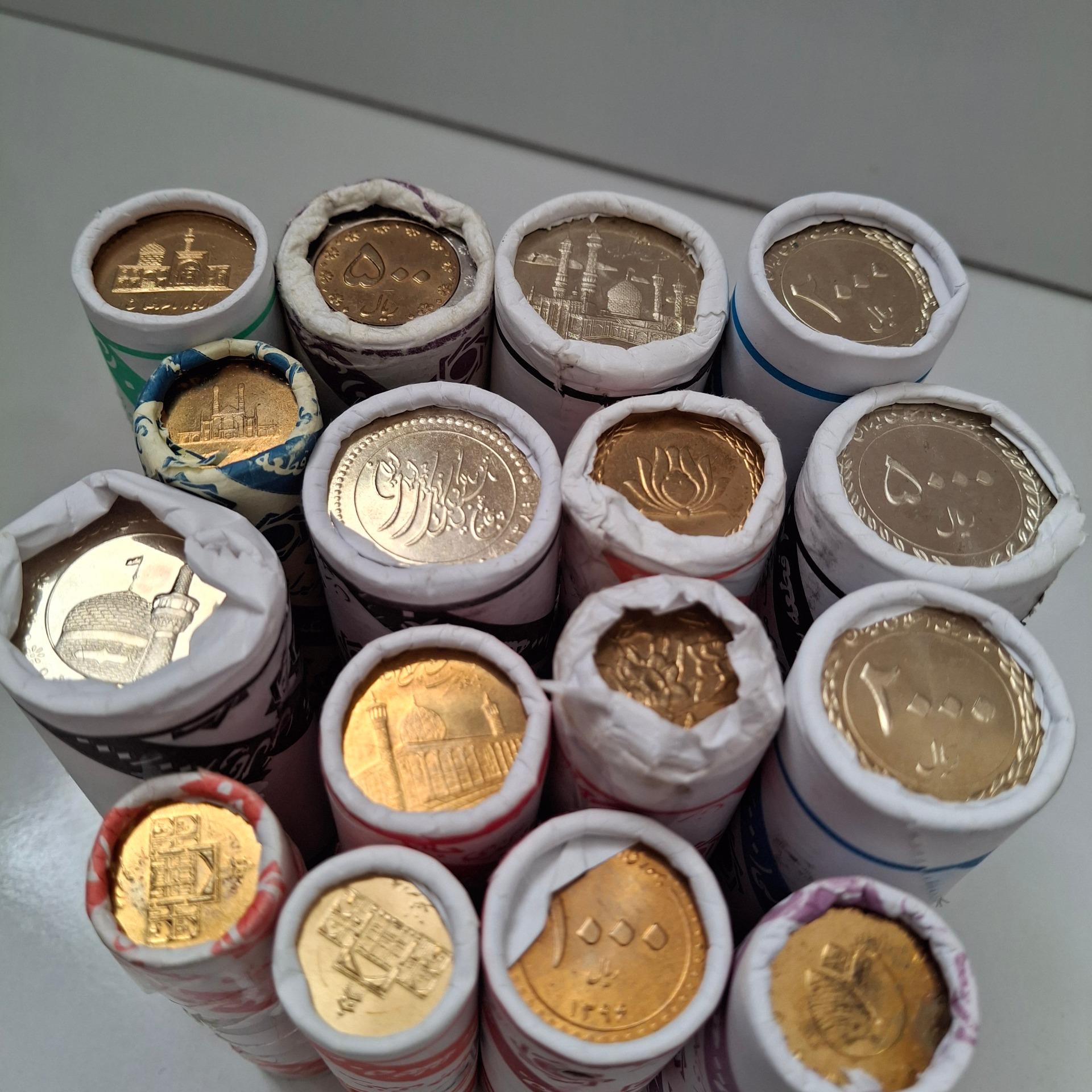 پک بینظیر 16 رول سکه بدون تکرار